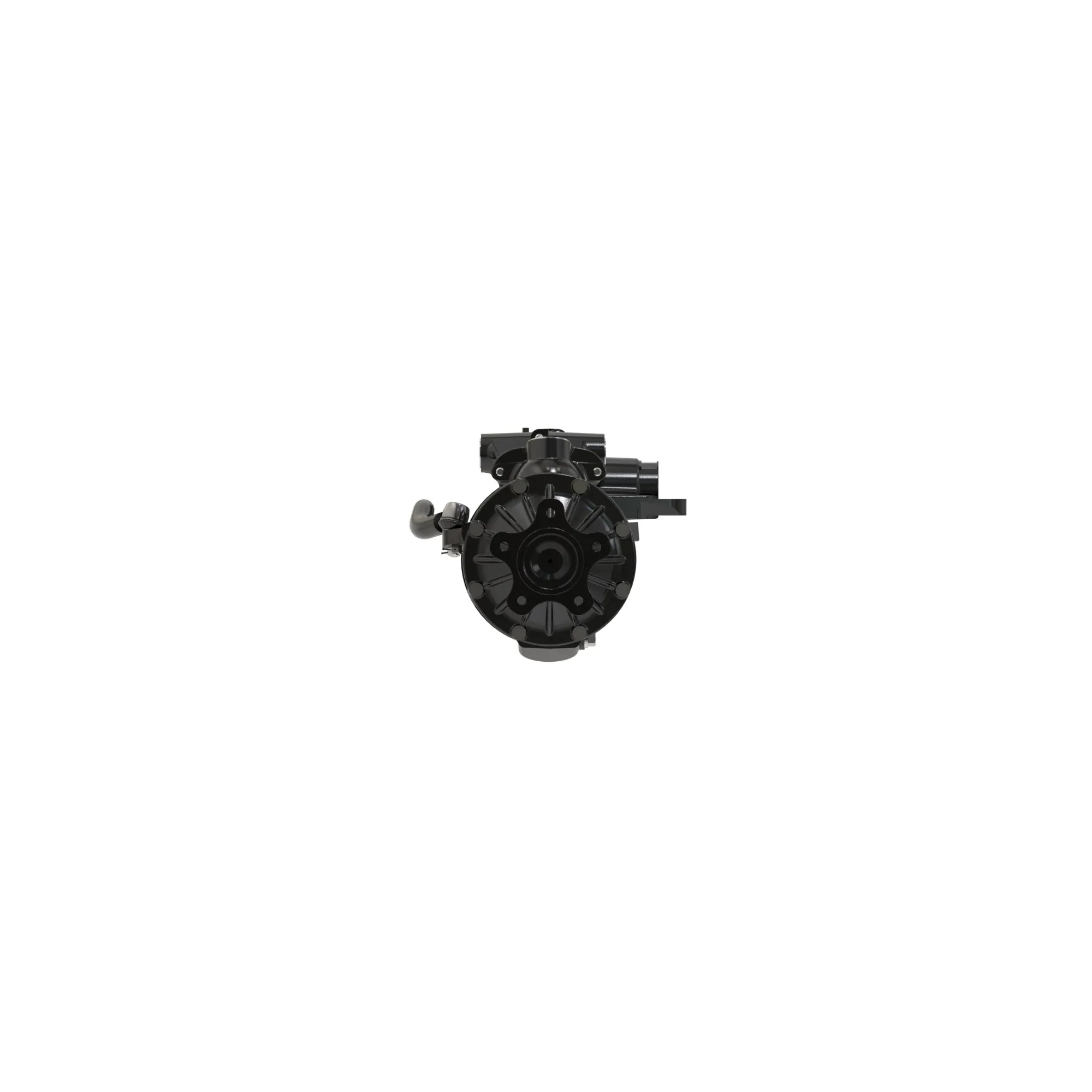 AXLE, FRONT AXLE, MFWD