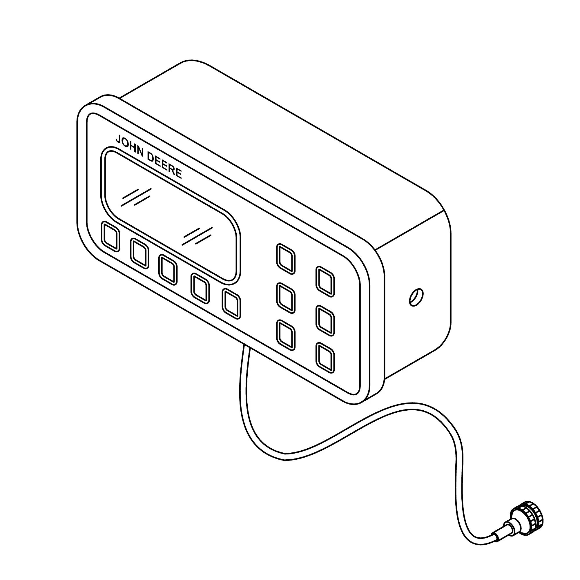 John Deere Monitor Console, C-350 - AA65079