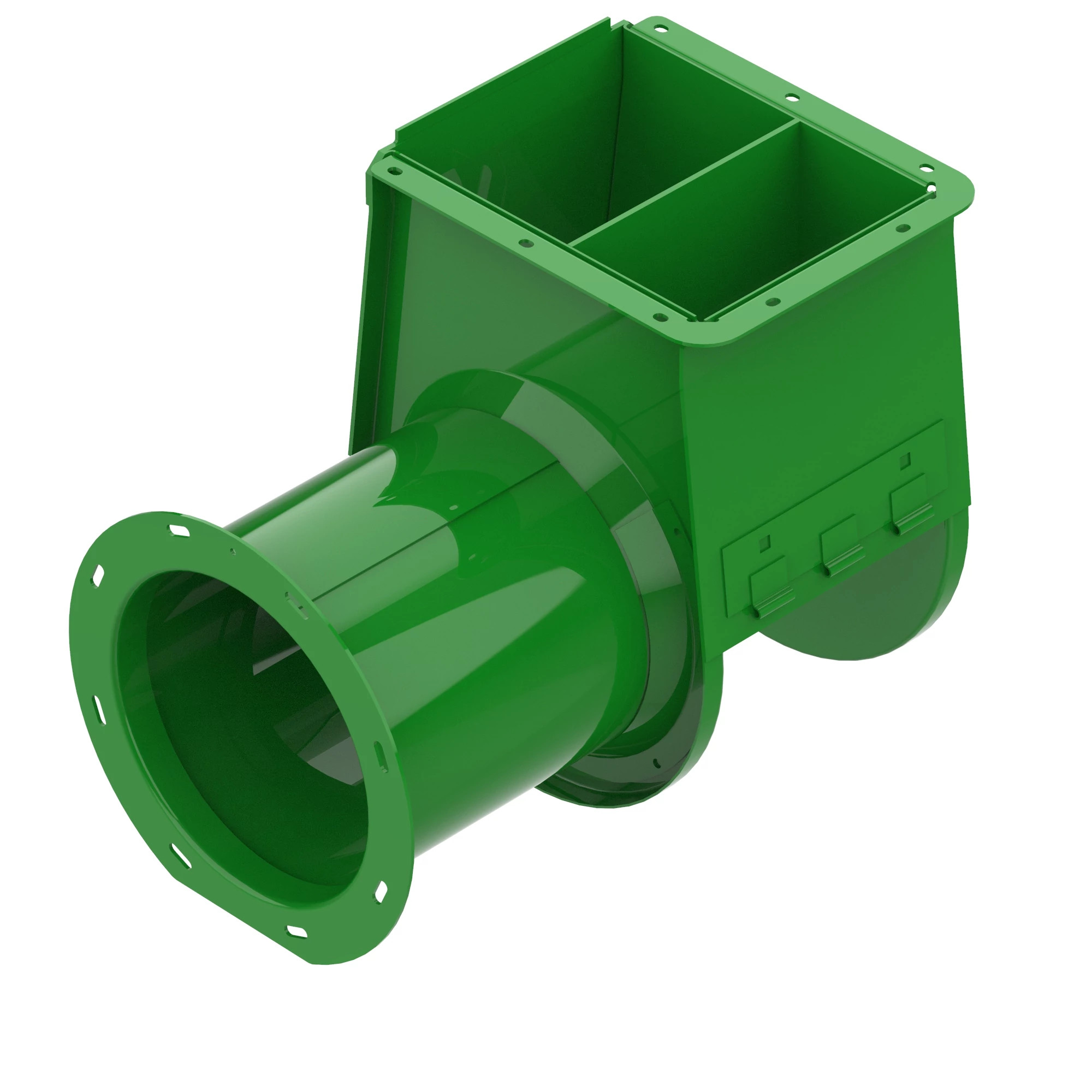 John Deere Clean Grain Elevator Boot Assembly - AXE66789