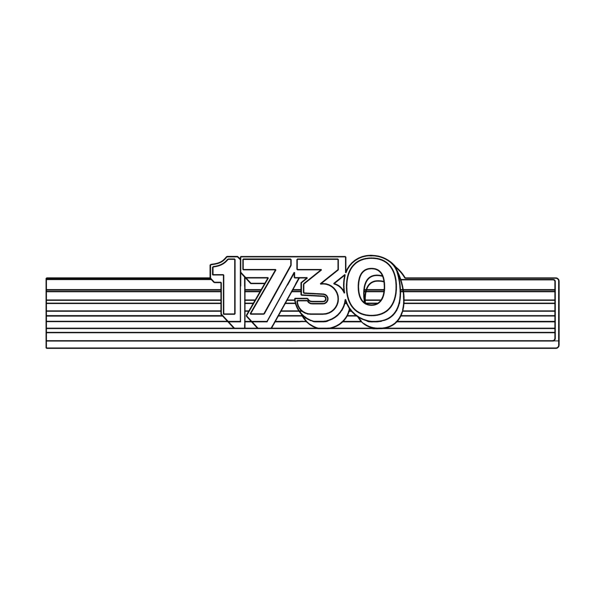 John Deere Serial Number Plate - A69185