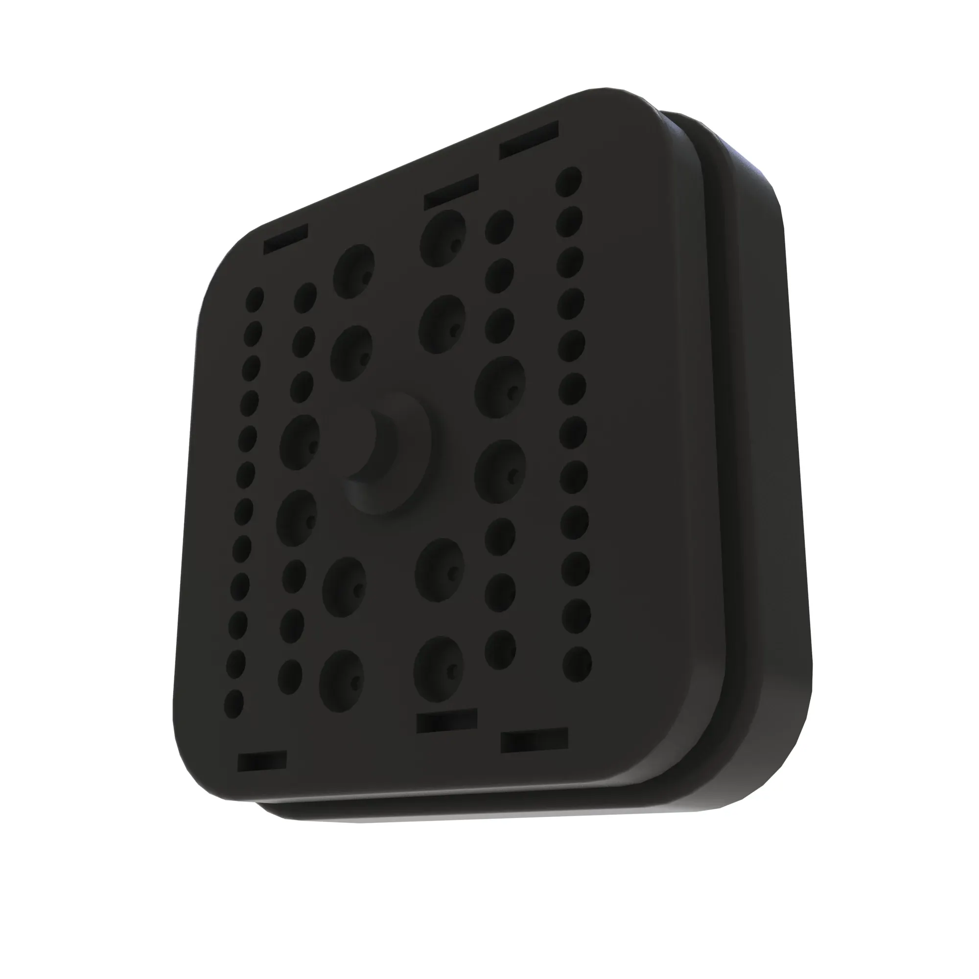 John Deere Black External Electrical Connector Housing, 48 Cavities - 57M11376