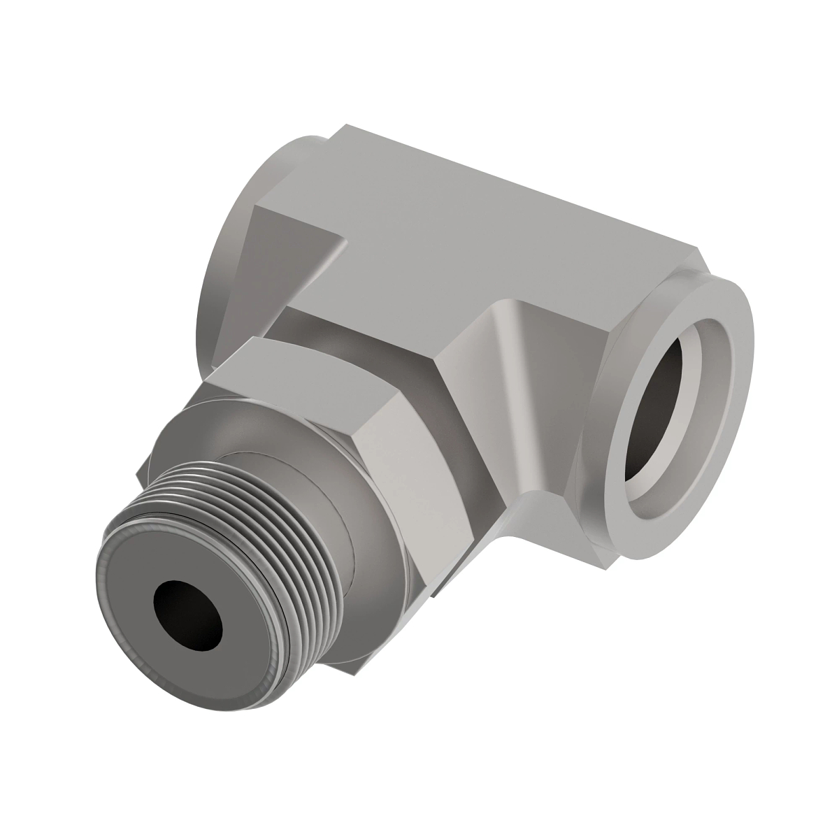 John Deere Straight Stud End Connector Fitting - AT432816