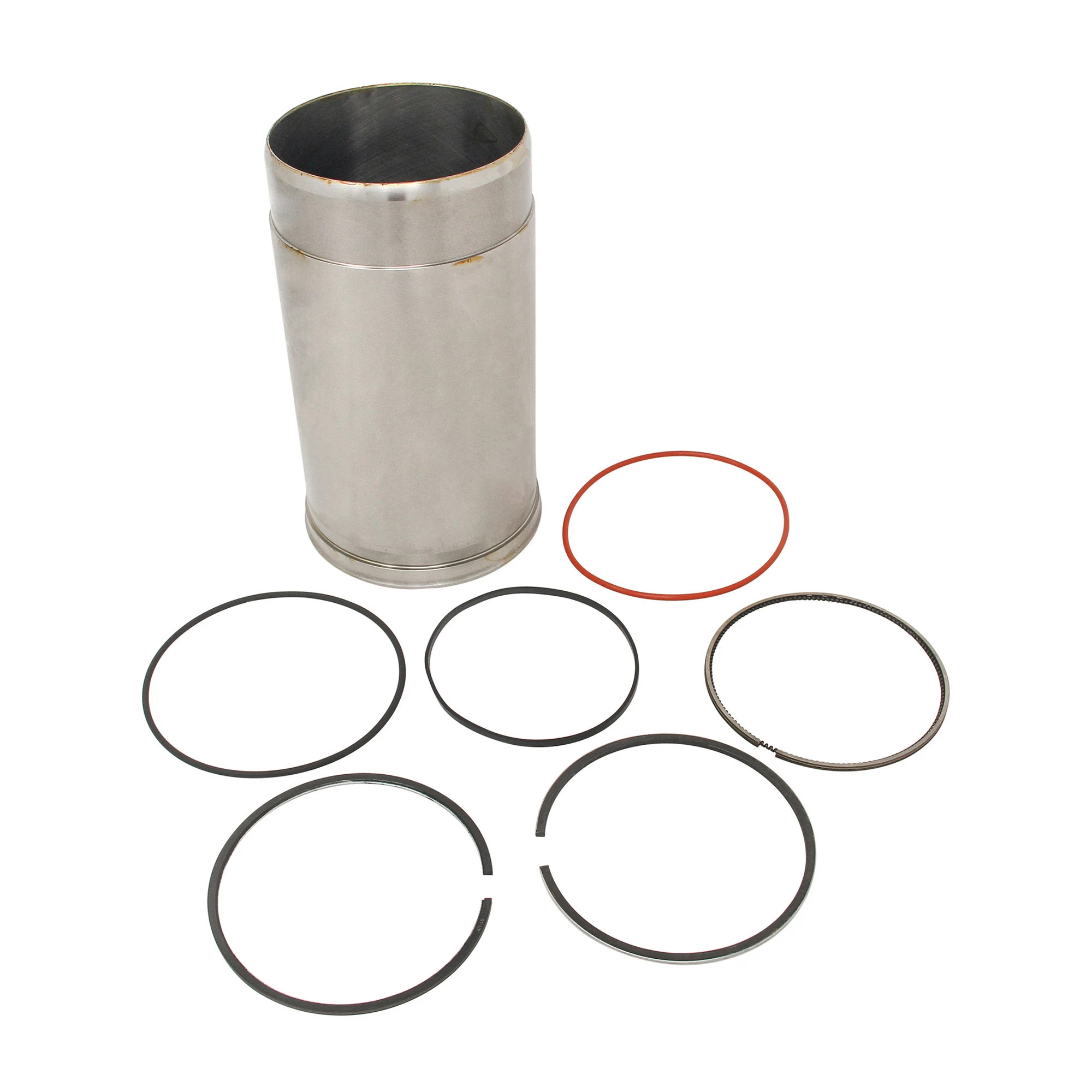 John Deere Cylinder Liner with Piston Ring Kit - RE530459