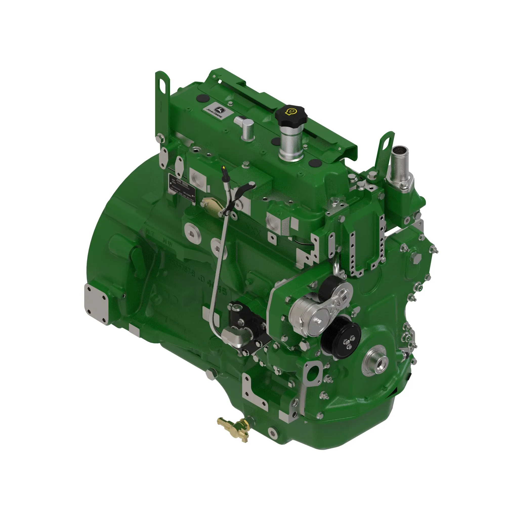 John Deere Complete Block Assembly, 4.5 Liters - DZ125472