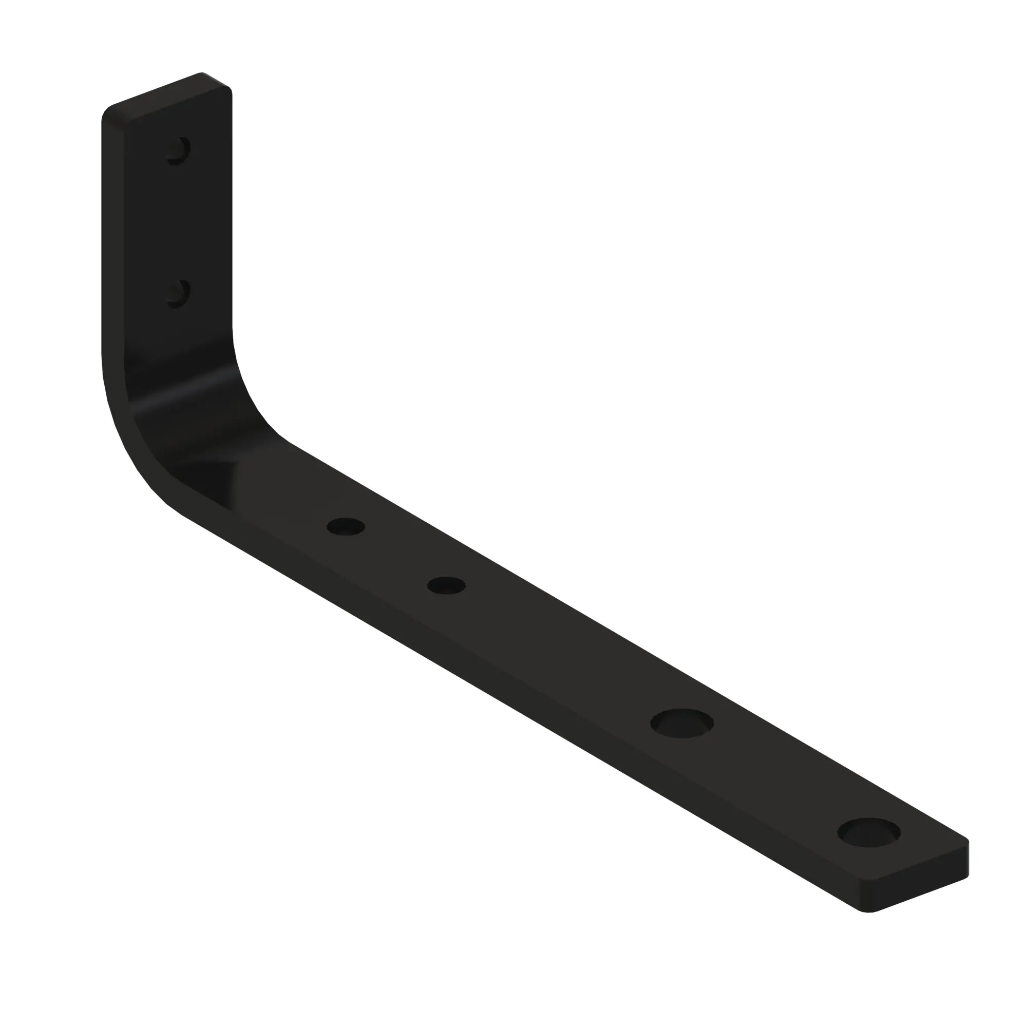 John Deere Black Painted Plate - F687993