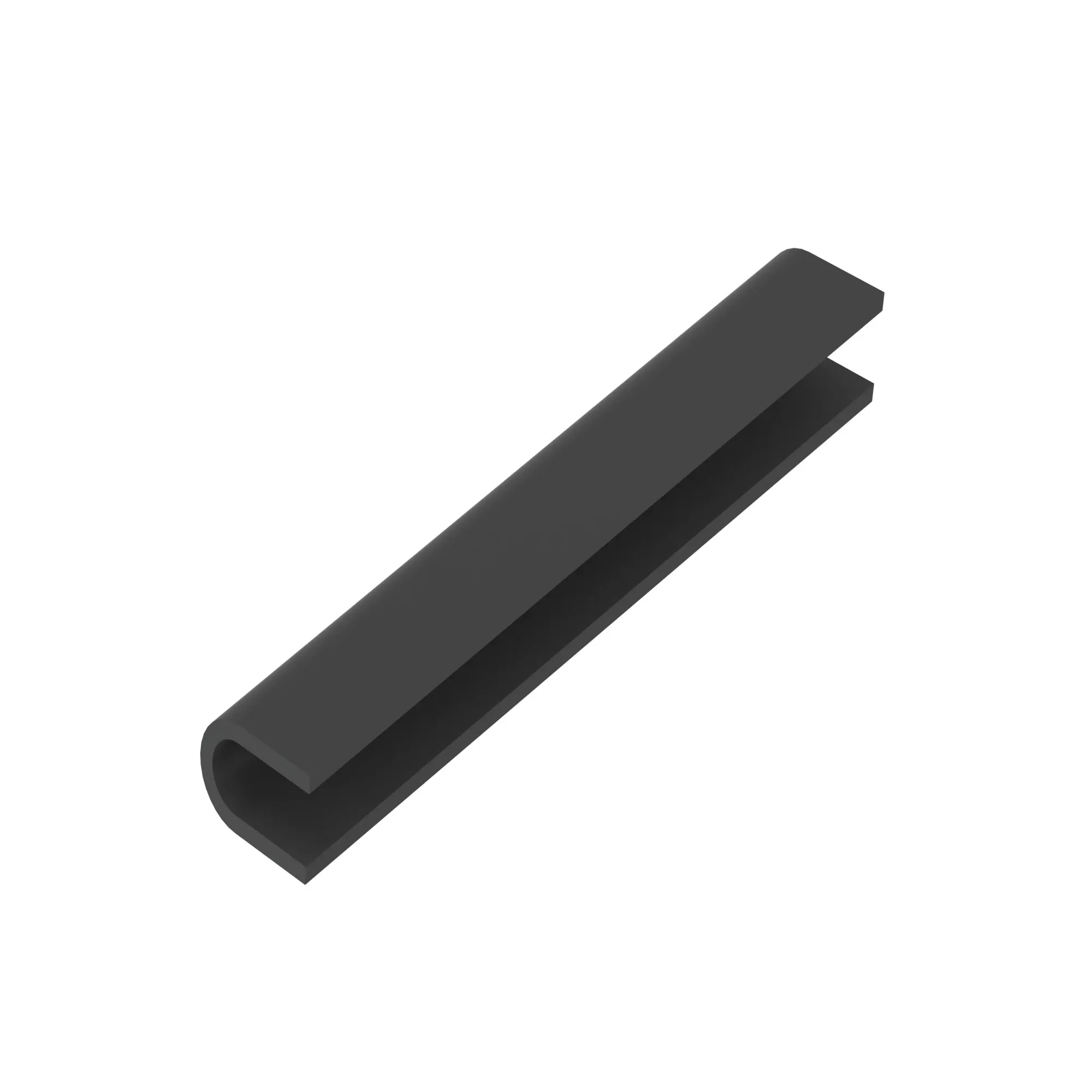 John Deere Rubber Reinforced with Metal Weatherstrip - F642938