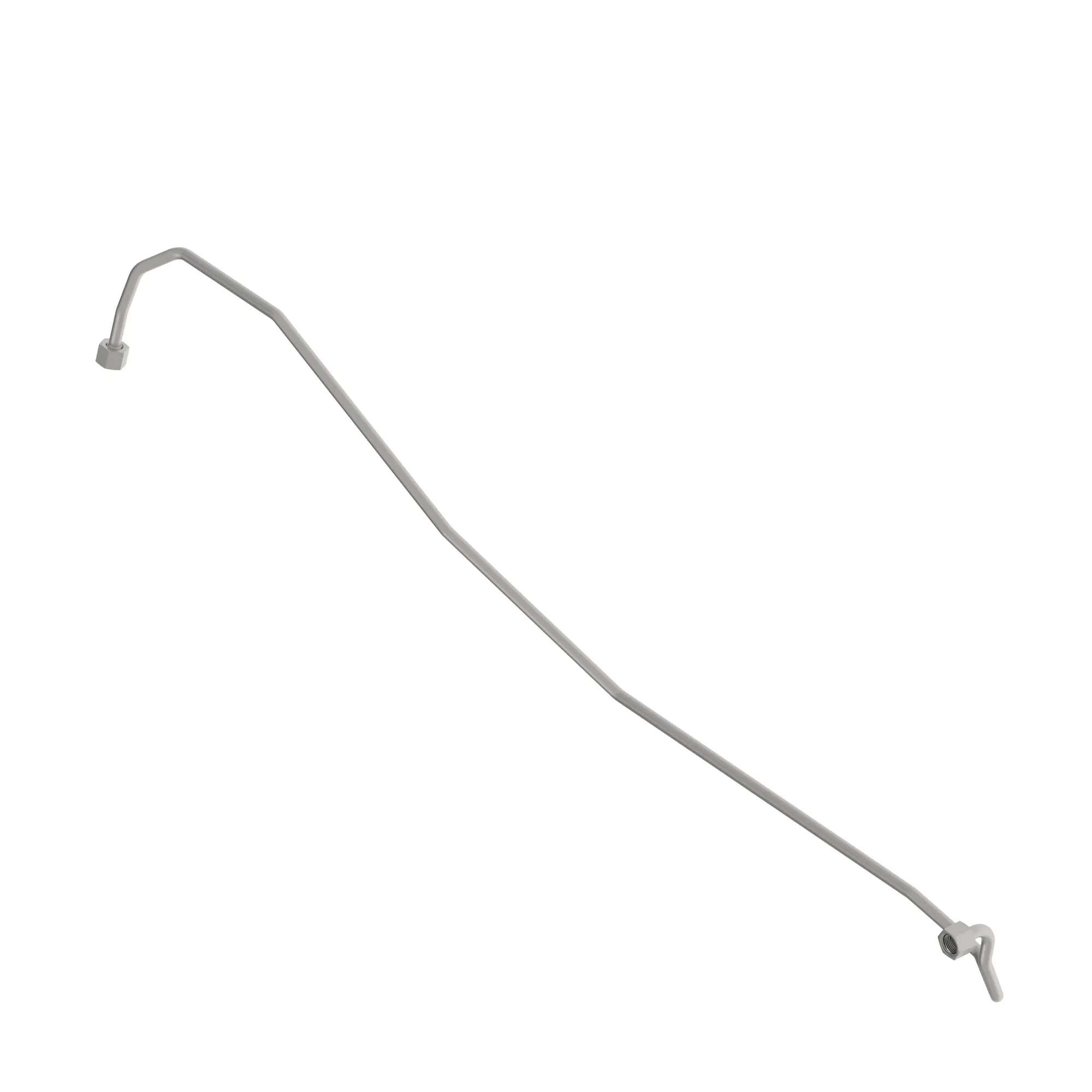 John Deere Supply Brake Valve Oil Line with Fittings - AL234471