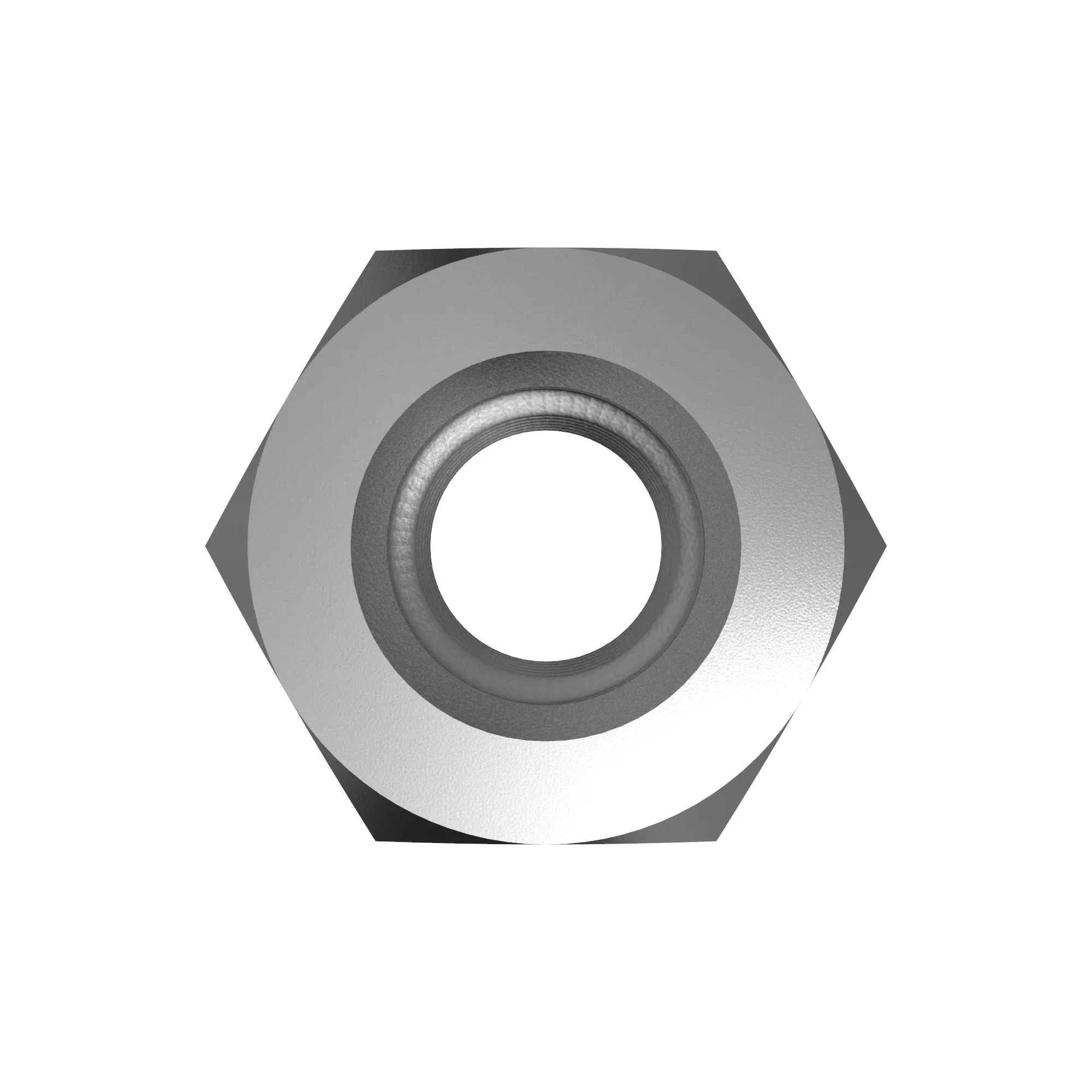 NUT, METRIC, L.H. THREAD HEX