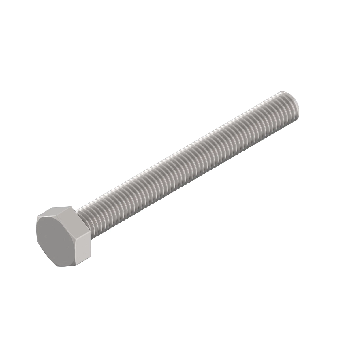 Bolt, Hex.Head Iso-4014 M6X55 A2-70