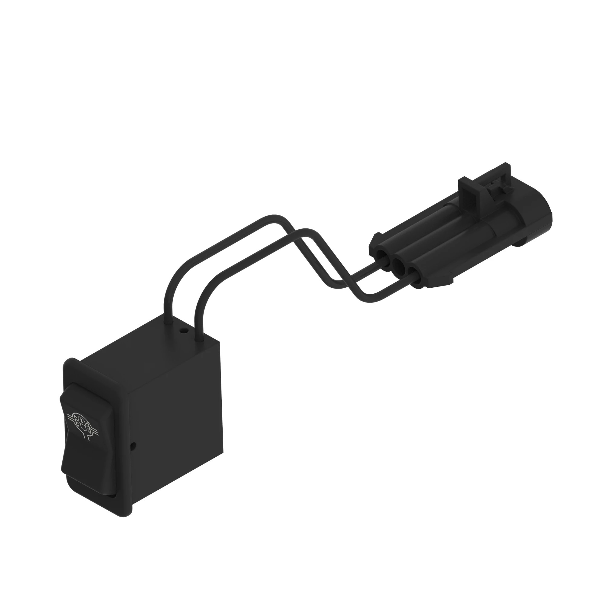 TOGGLE/ROCKER SWITCH, DIFF.LOCK, W/