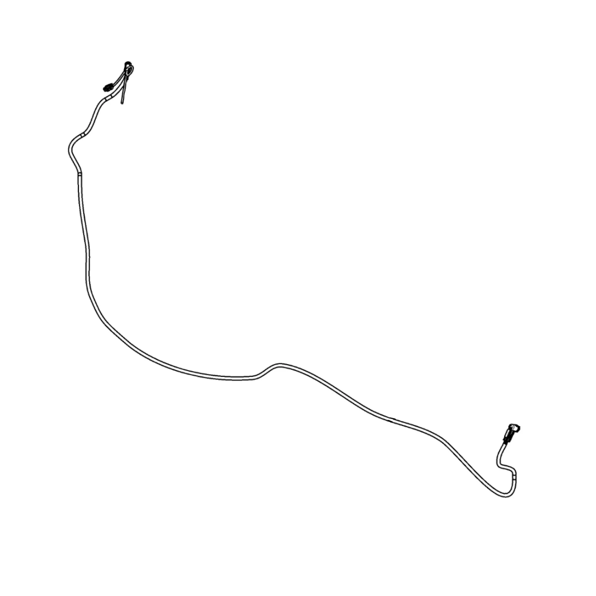 John Deere DEF Pressure Line - RE574233