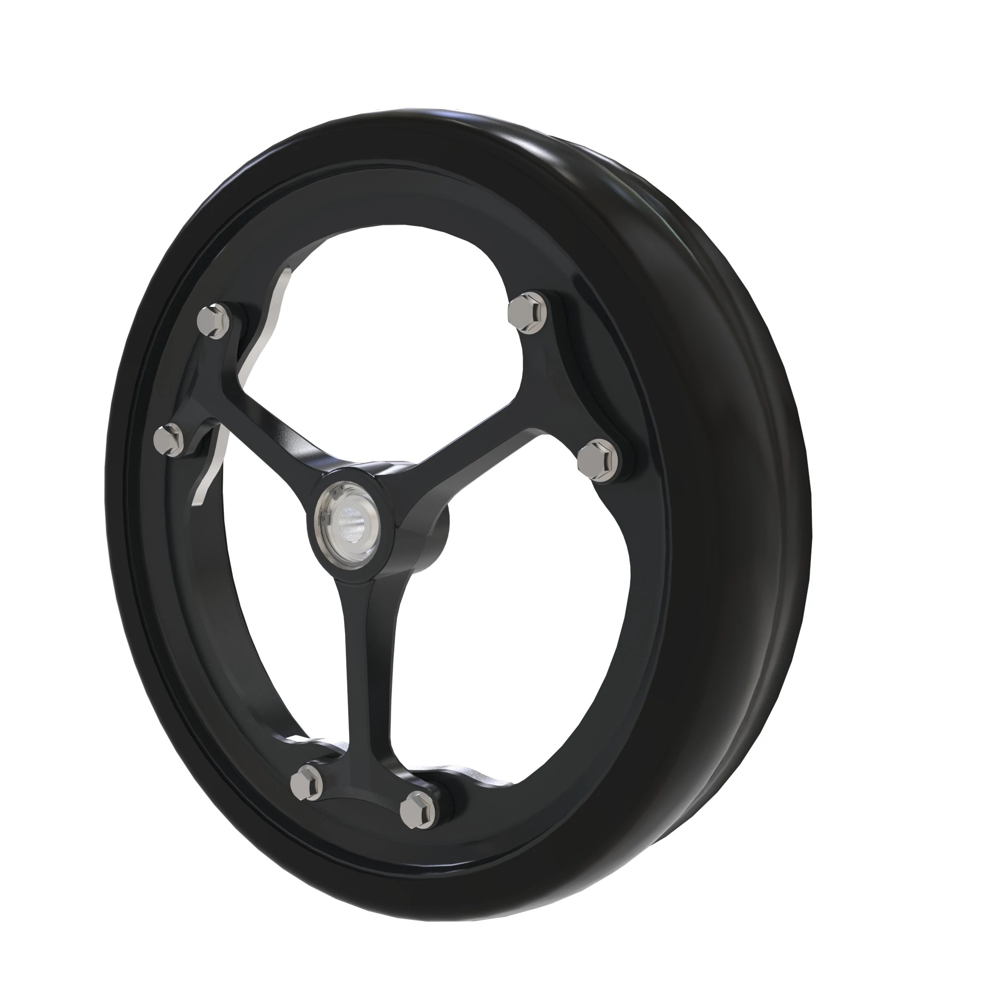 John Deere Heavy-Duty Spoked Gauge Wheel Assembly - AA110983