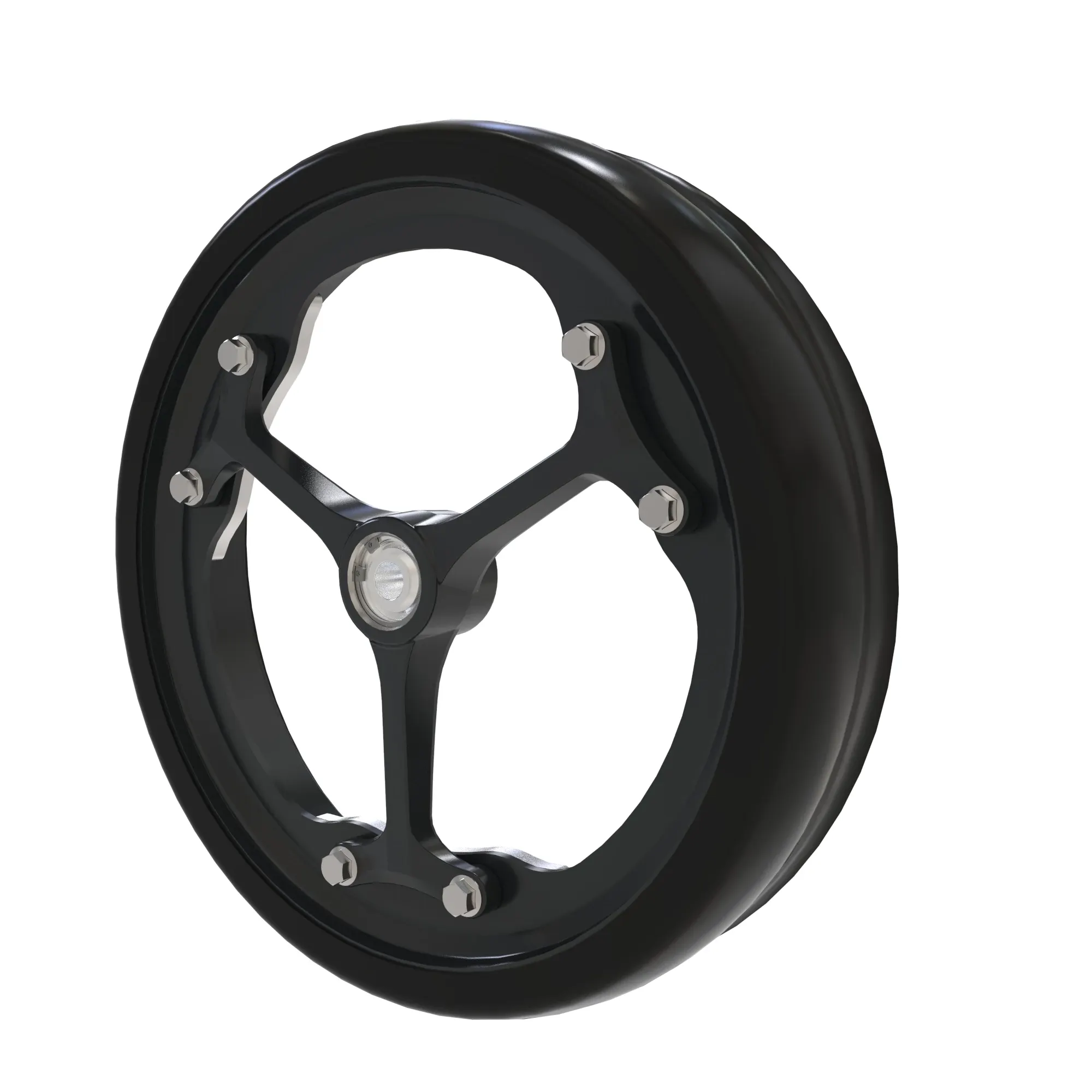 John Deere Heavy-Duty Spoked Gauge Wheel Assembly - AA110983