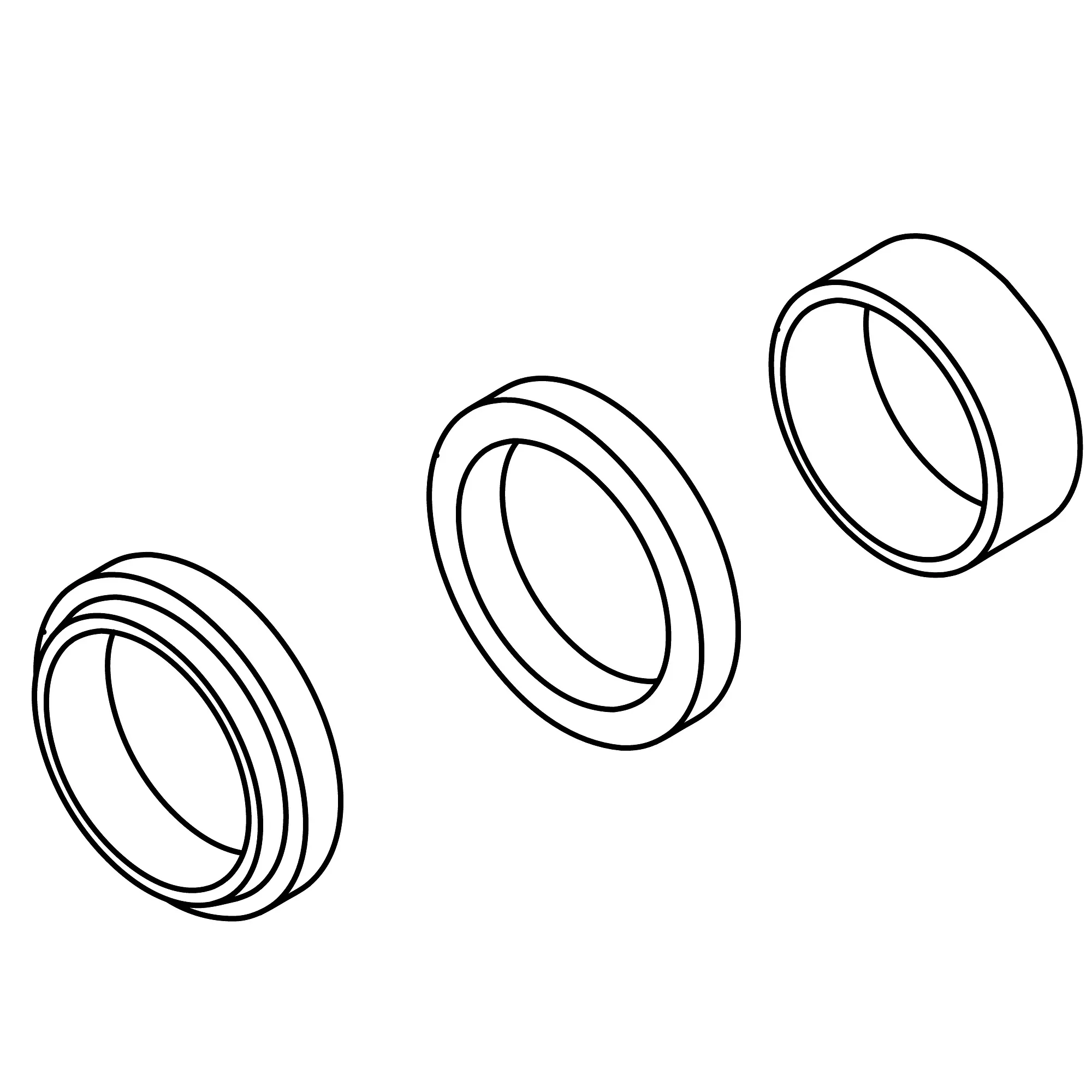 John Deere Hydraulic Cylinder Rod Seal Kit - AHC15628