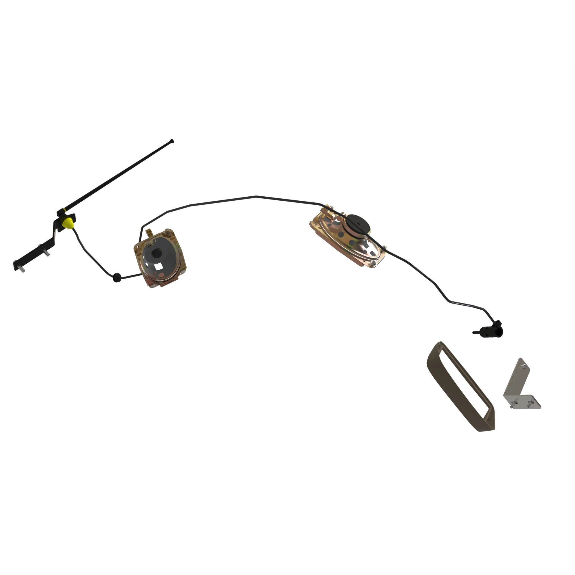 KIT, SPEAKERS W/ANTENNA&RADIO MOUNT