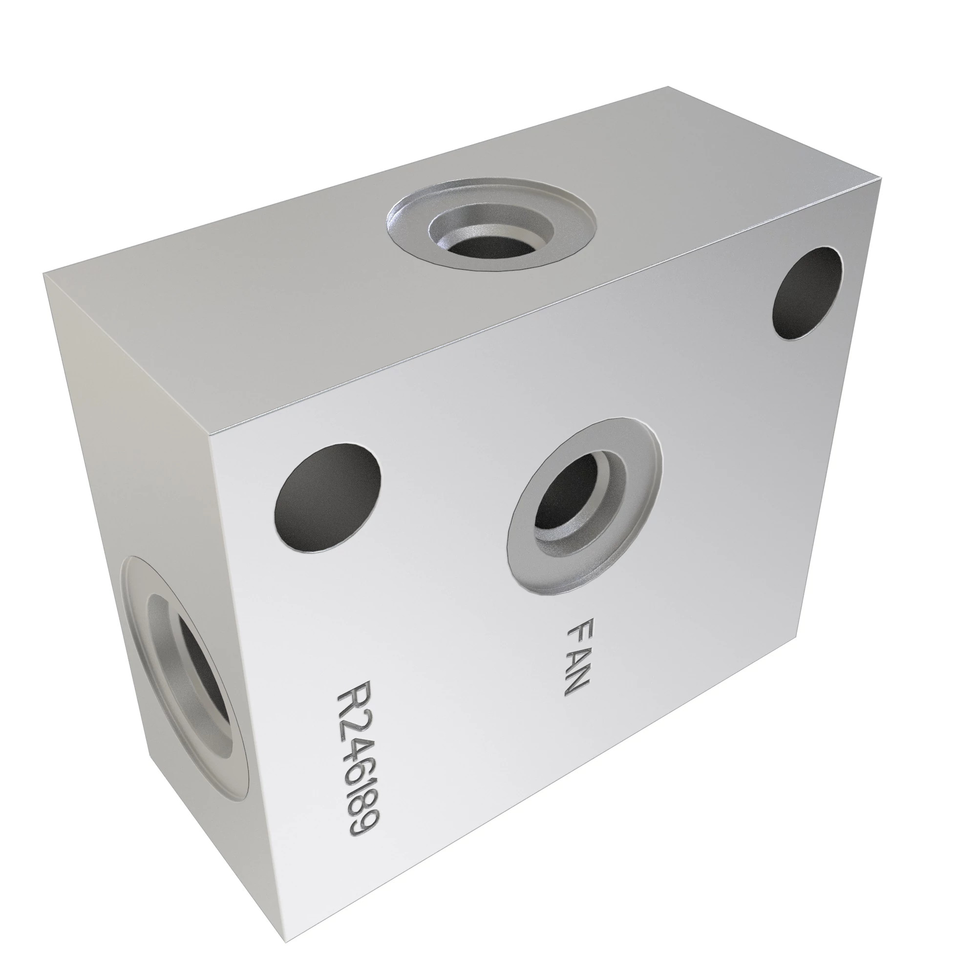 John Deere Fan Drive Manifold - R246189