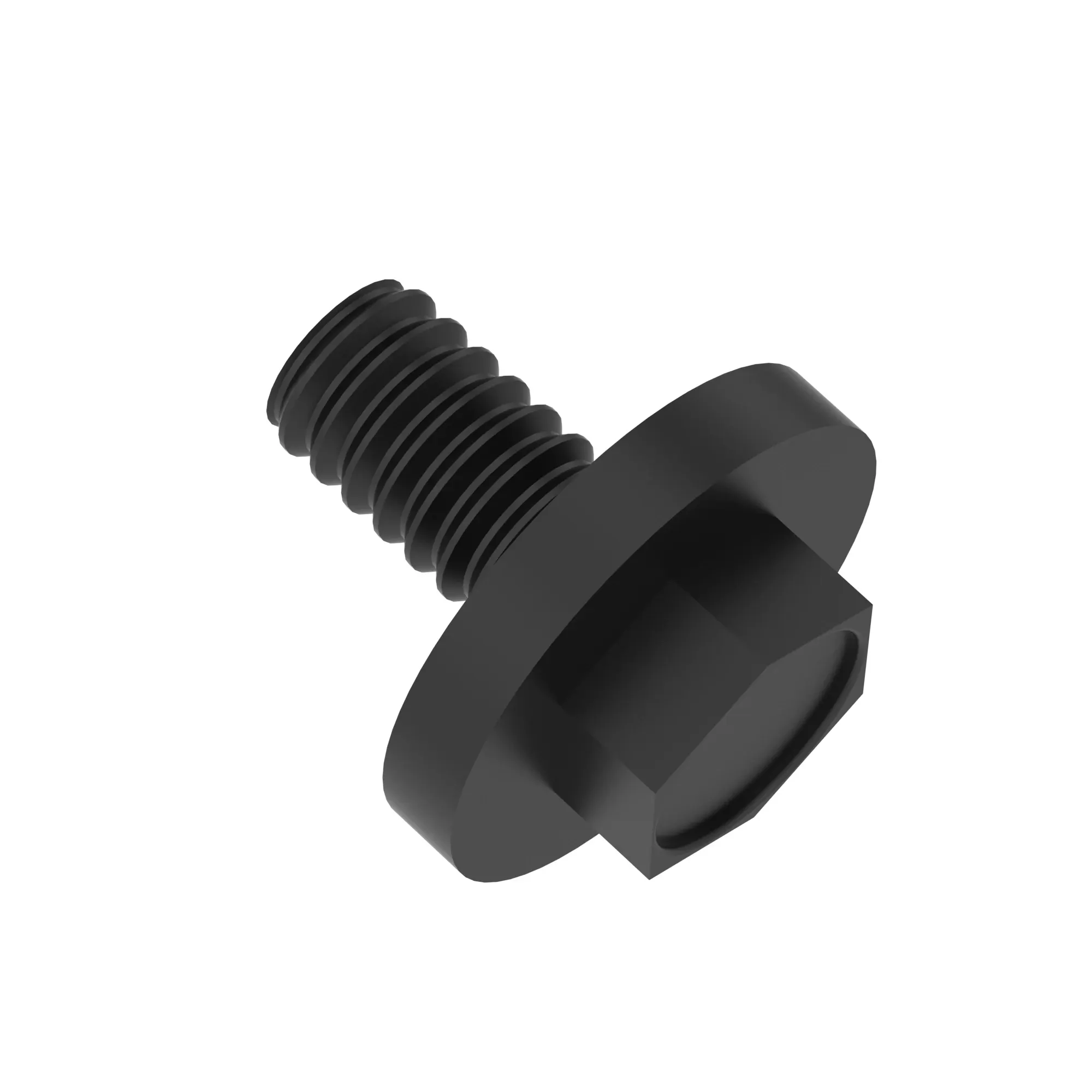 John Deere Hexagonal Flanged Head Self-Tapping Screw, M8 X 12.7 - M119657