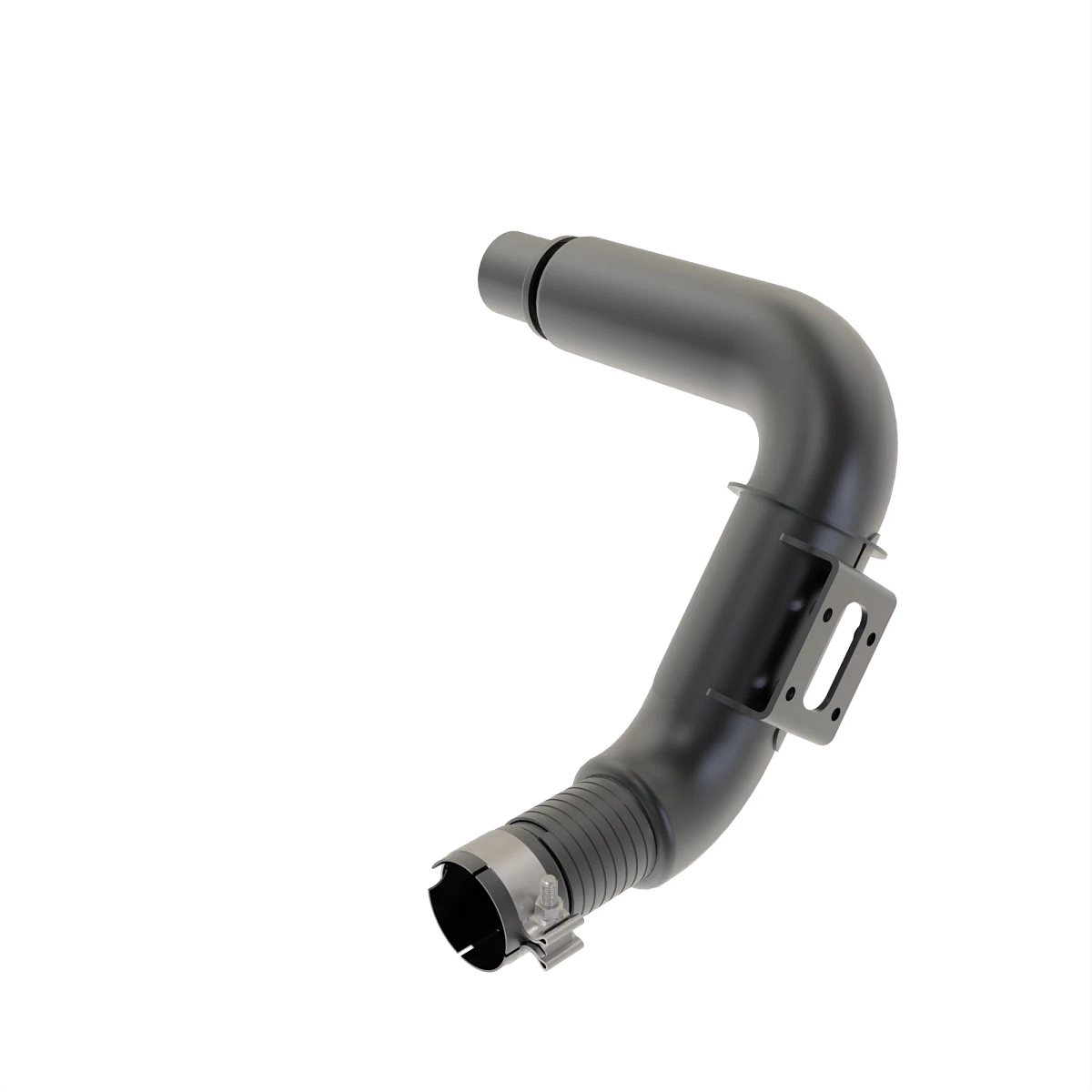 Exhaust Pipe, A-Post Lower