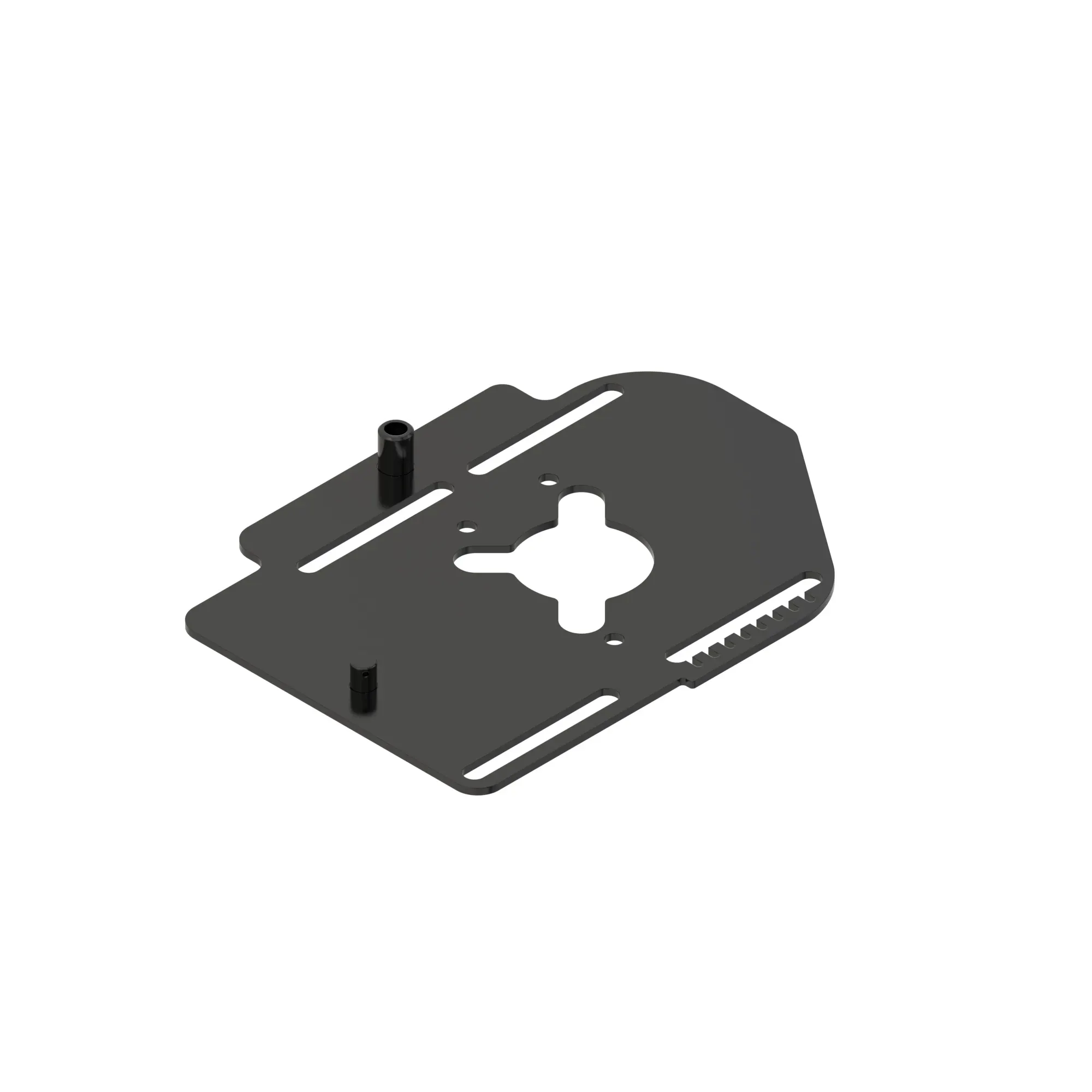 John Deere Brush Core Mounting Plate - AT495283