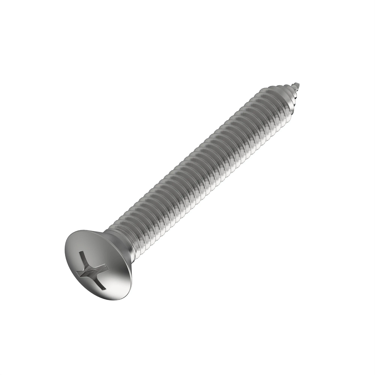 John Deere Countersunk Head Self-Tapping Screw, 0.19" X 1-1/2" - 37M7145