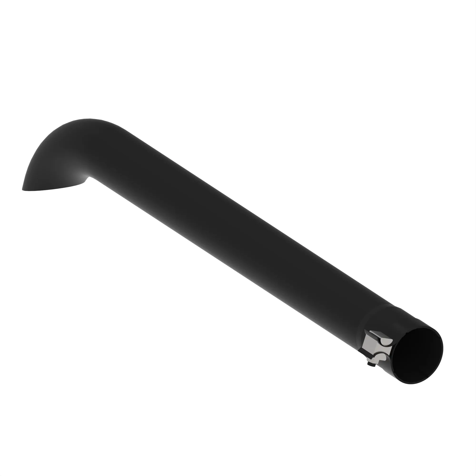 EXTENSION,  (CHROME) EXHAUST W/CLAM