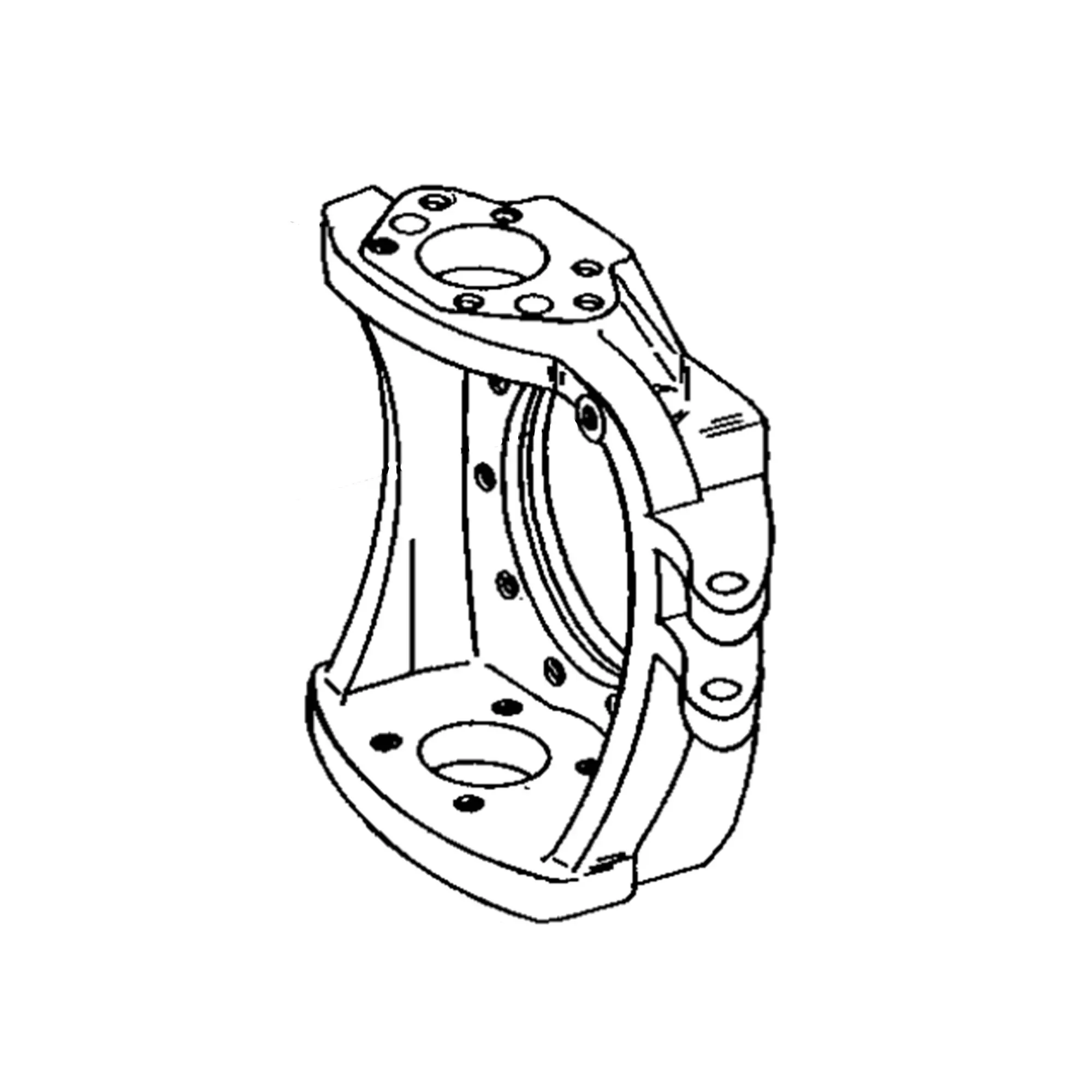 John Deere Steering RH Knuckle Housing - R83520