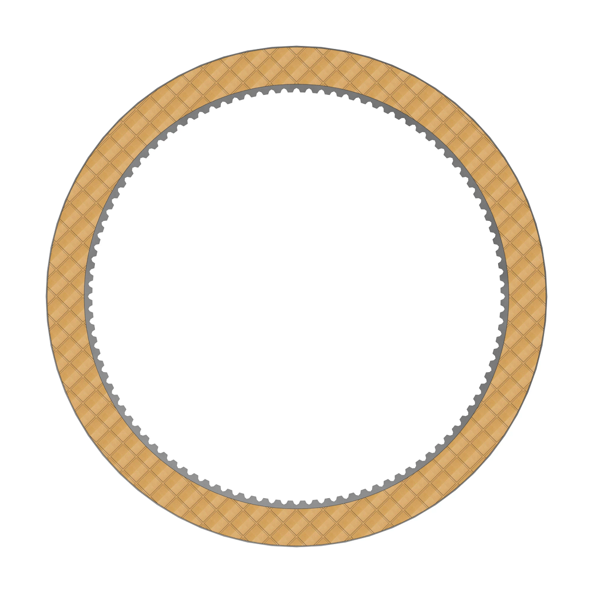 Disk With Inner Spline