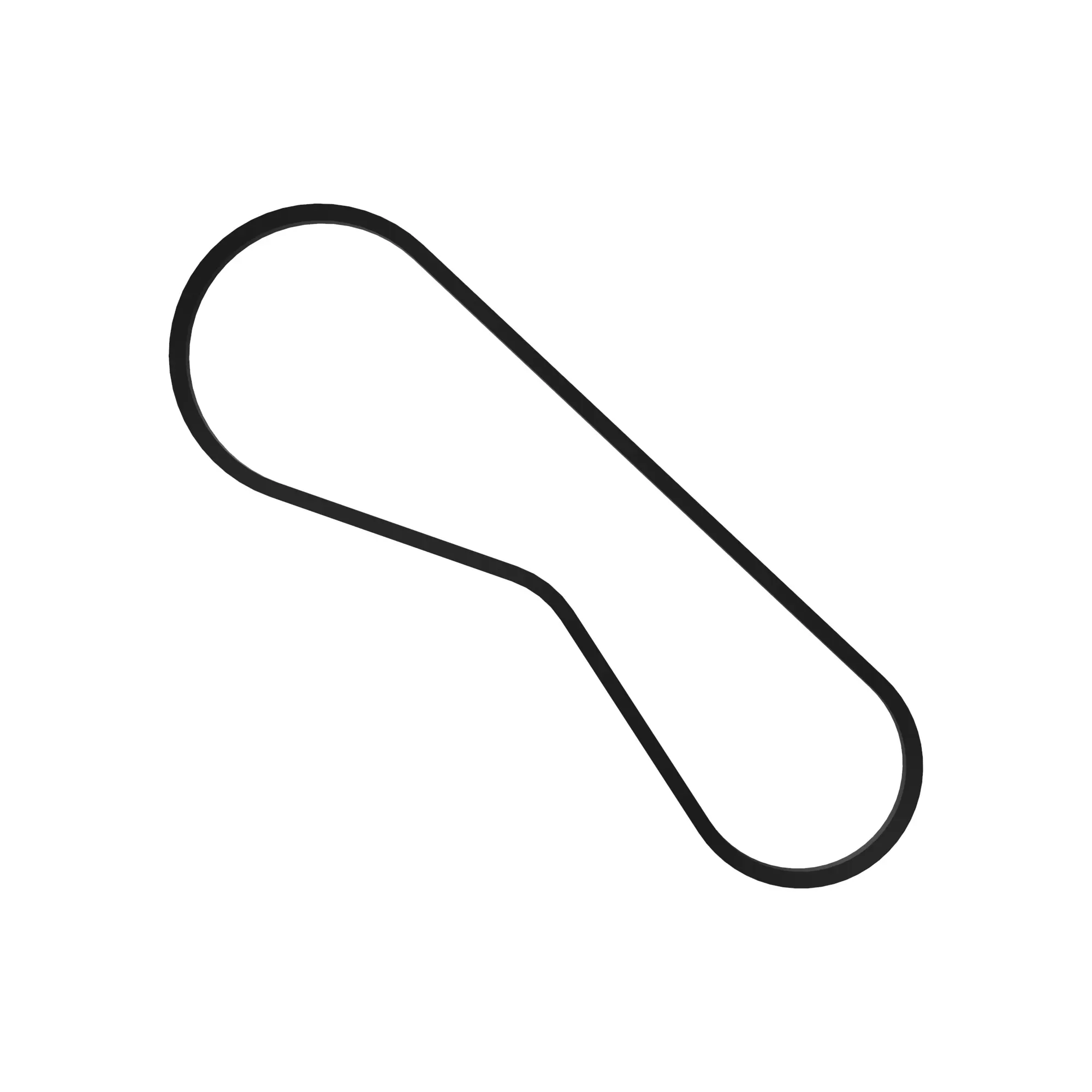 John Deere Stripper Beater Drive V-Belt, Effective Length 1442.7 mm (56.8 inch) - H139963