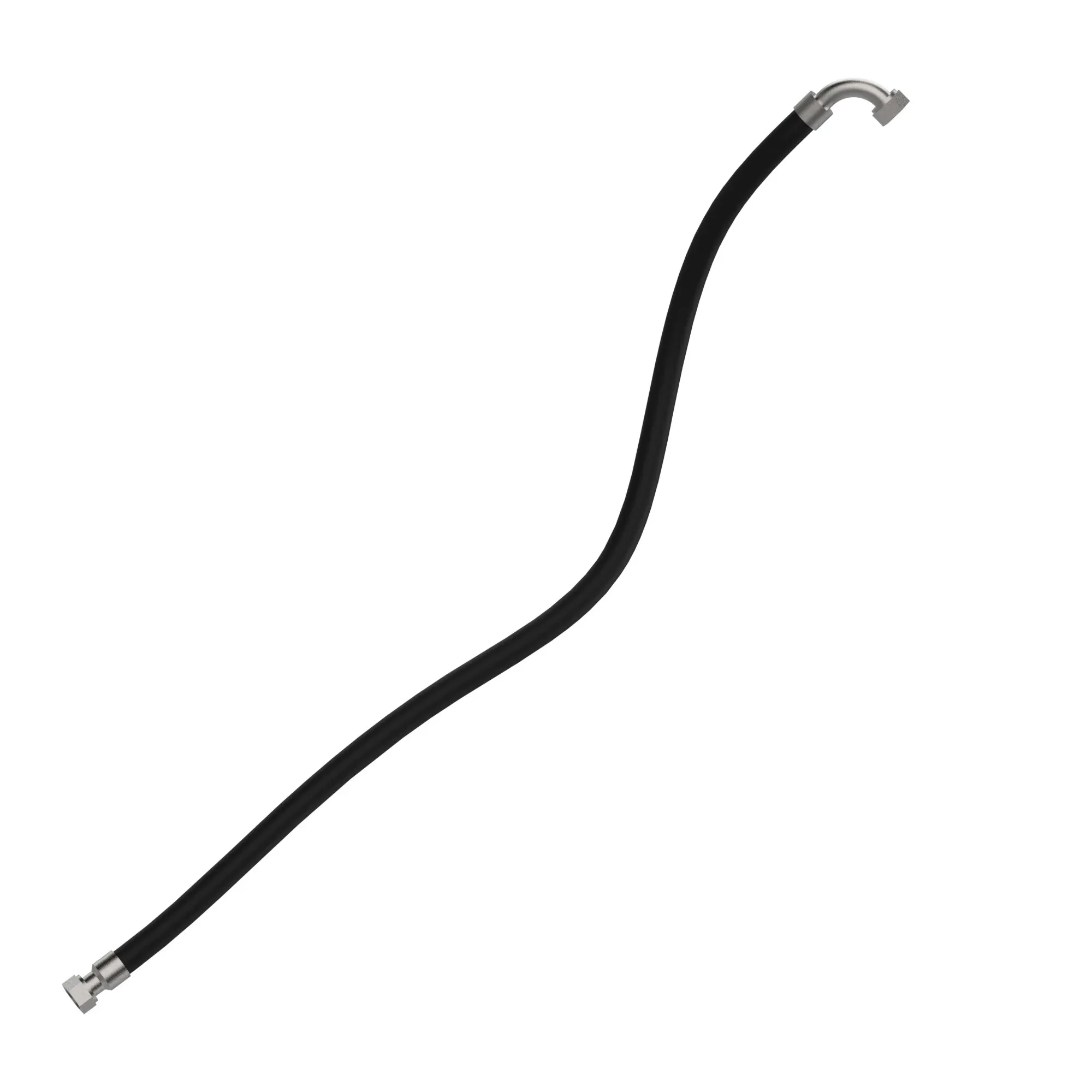 John Deere Reinforced with Metal Rubber Hydraulic Hose - F070244