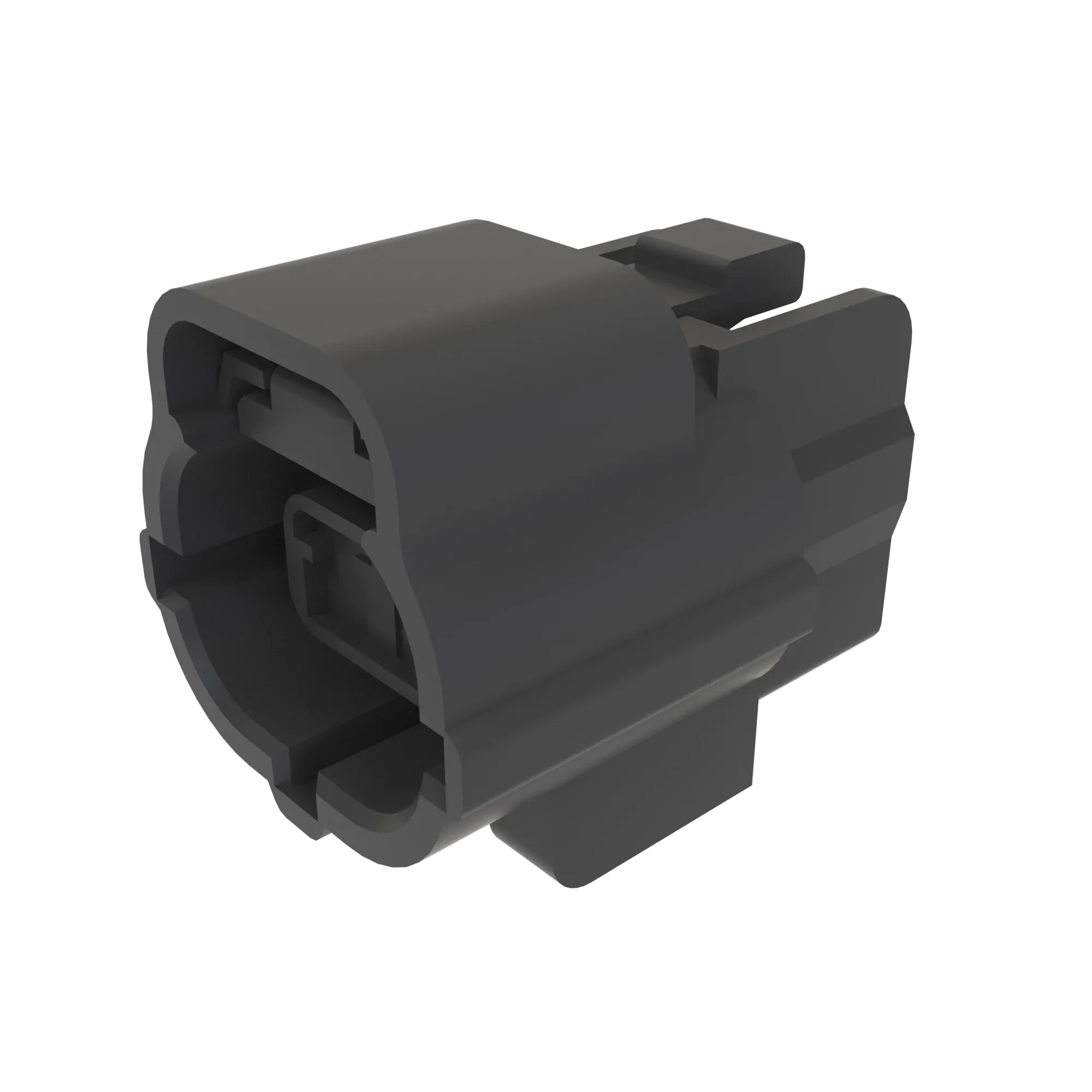Conn Tyco 070 2W Ms Blk Plstc