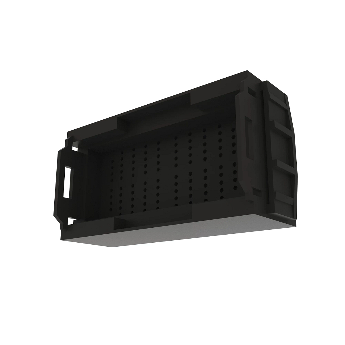 CONN DELPHI 96W FS BLK PLSTC