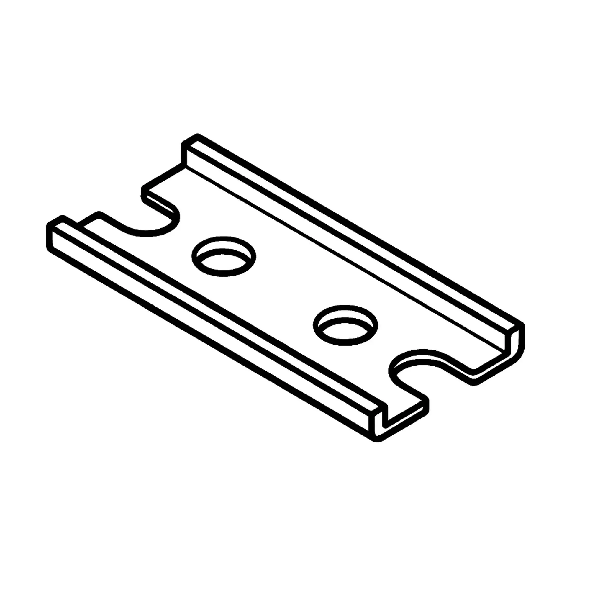 John Deere Battery Hold Down Bracket - LW9403171