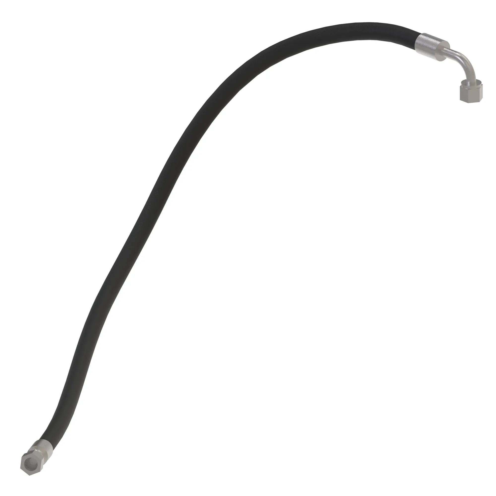 John Deere Reinforced with Metal Rubber Hydraulic Hose - F059421