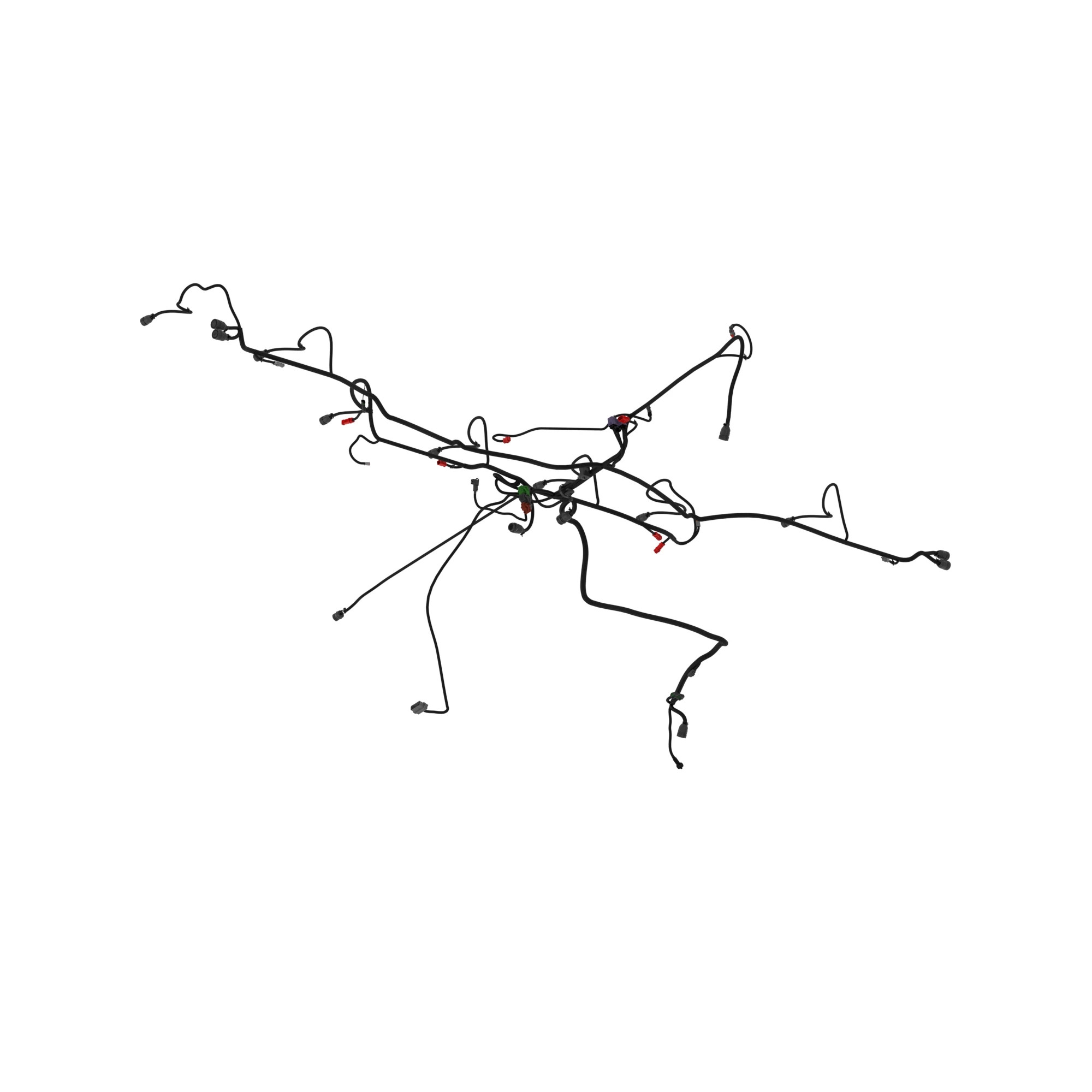 WIRING HARNESS, BACKBONE CENTER, 17