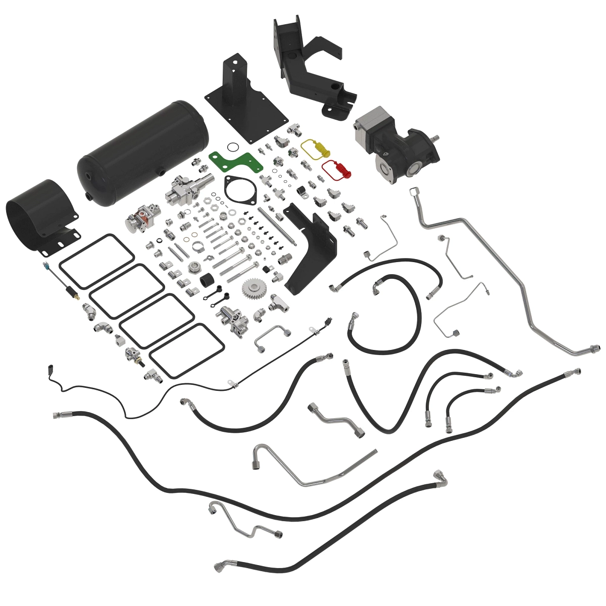 Pneumatic Trailer Brake Kit, Field