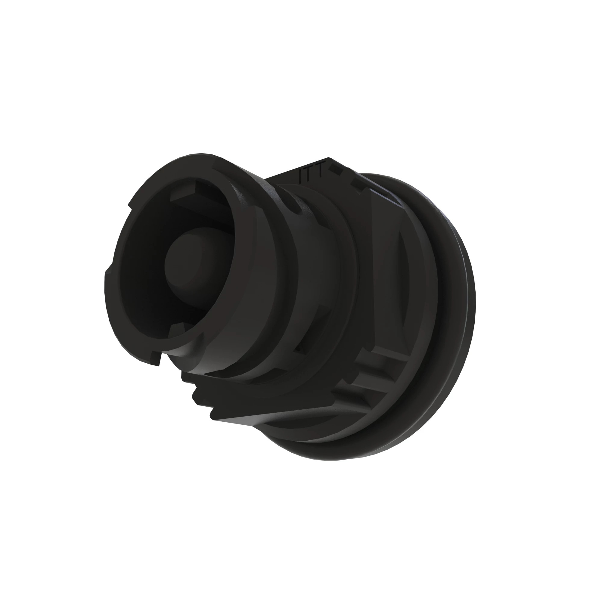 ACCY ITT APD JAM NUT BLK PLSTC