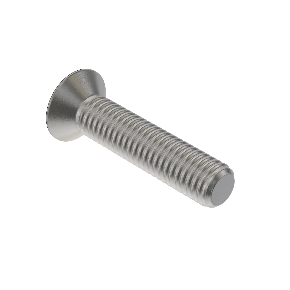 Bolt, Count.Hex M8X40 Din-7991-A2