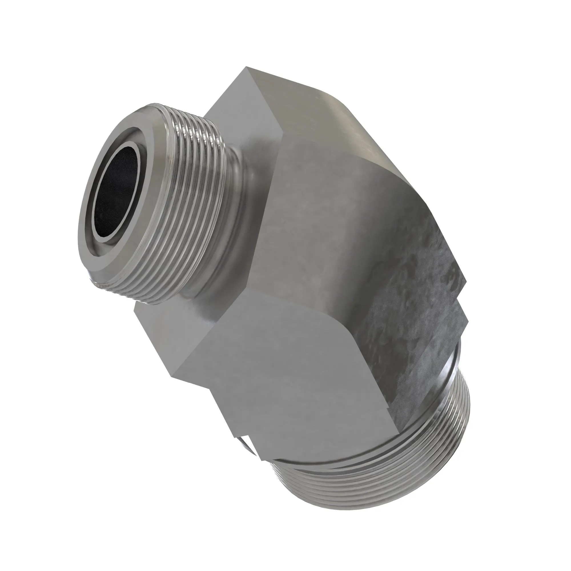 45 DEG ADJ STUD ELBOW (SDE45), ORFS
