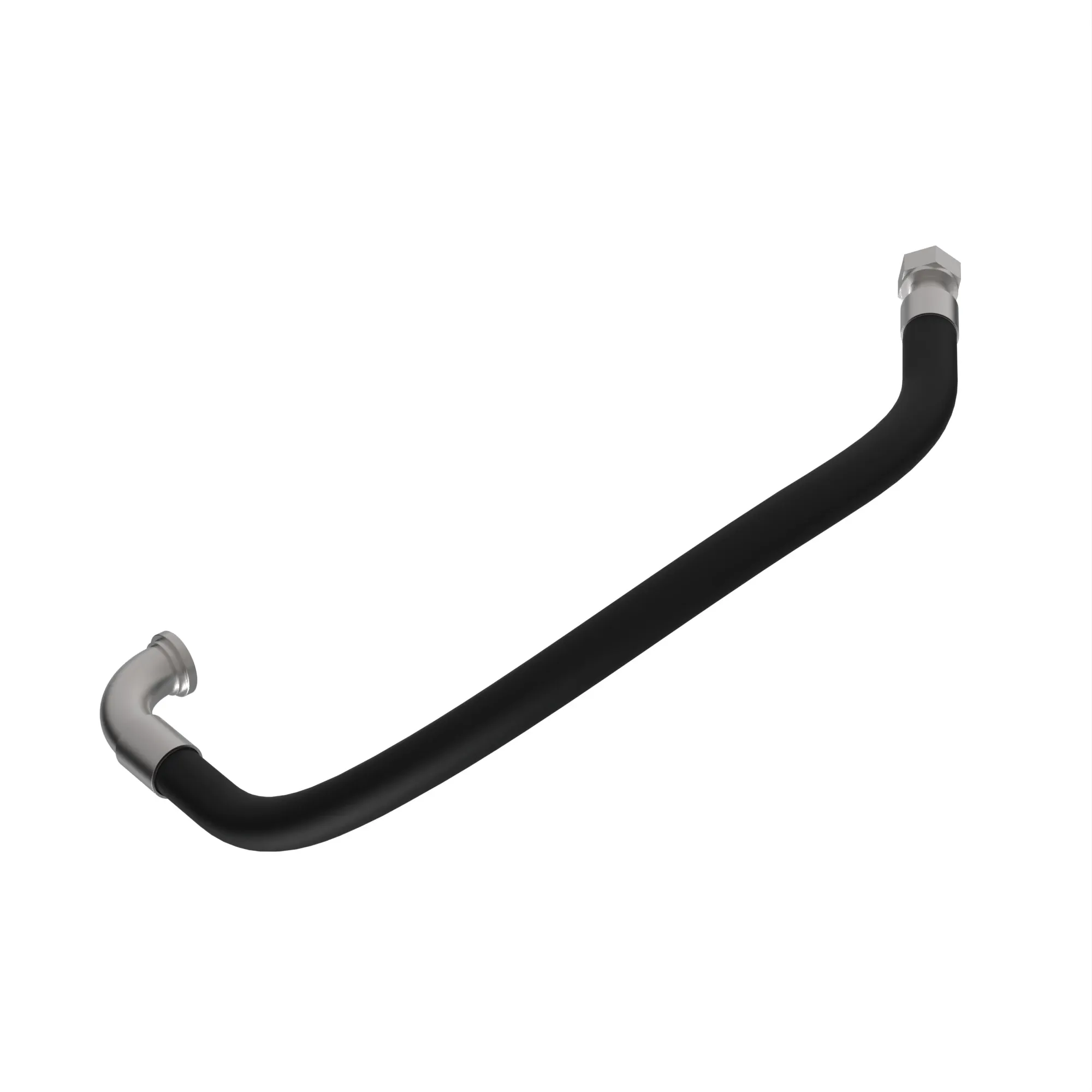 John Deere Reinforced with Metal Rubber Hydraulic Hose - F074026
