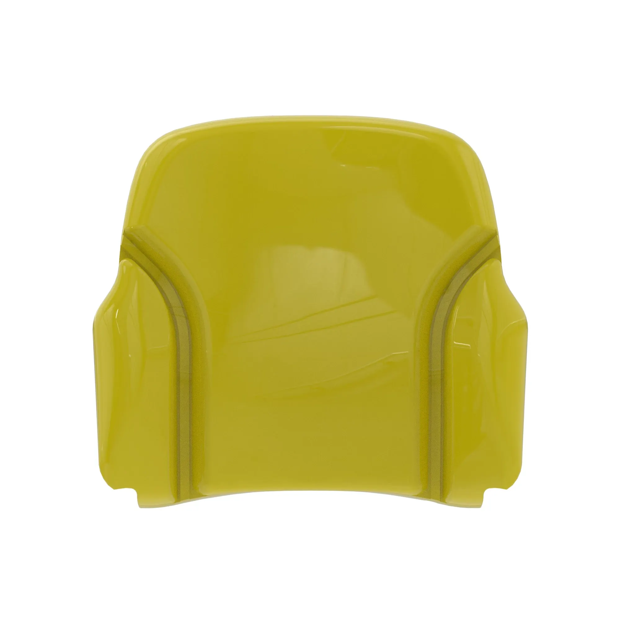 John Deere Fabric Seat Back Cushion - RE331742