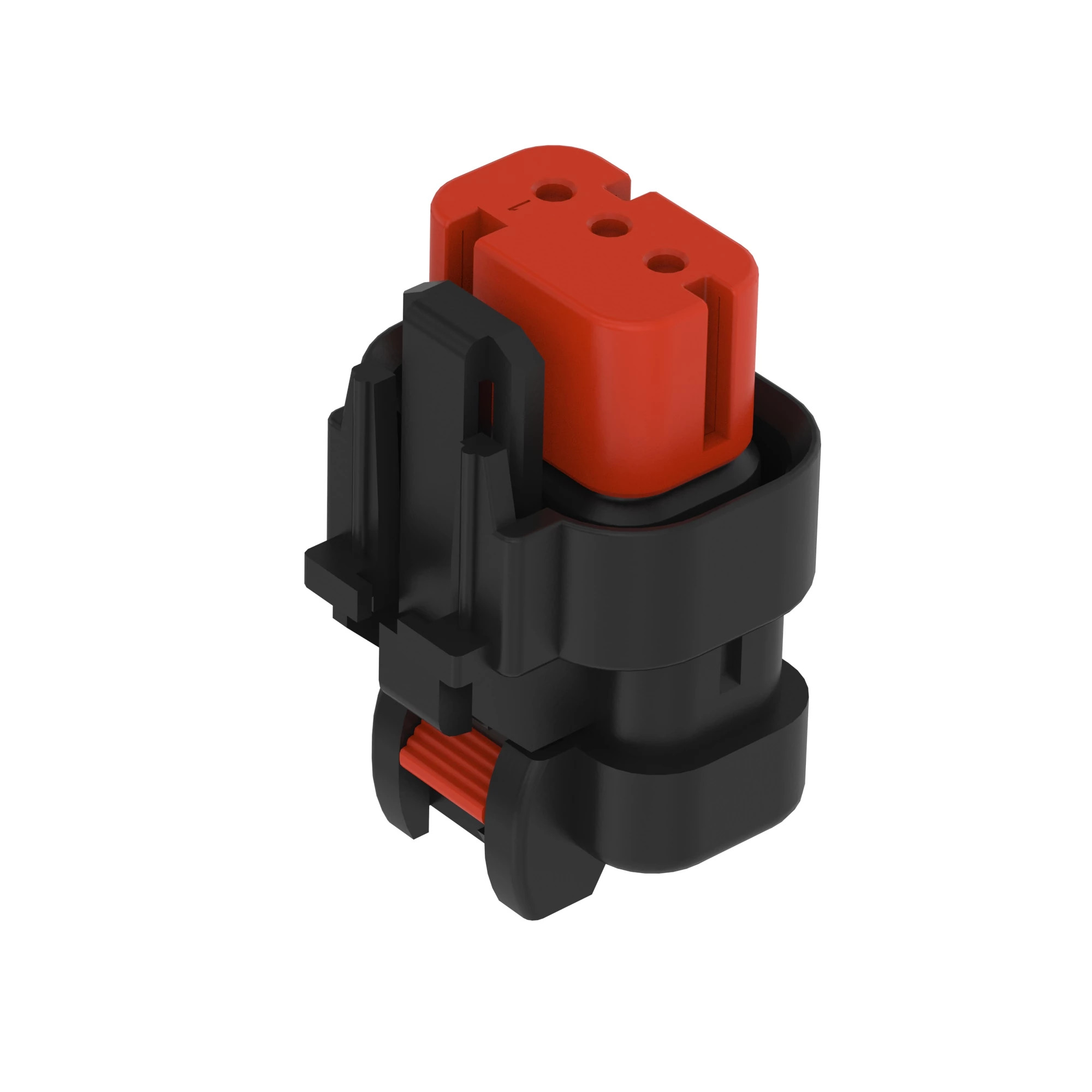 TYCO AMPSEAL16 3W RCPT SLD GRY PLST