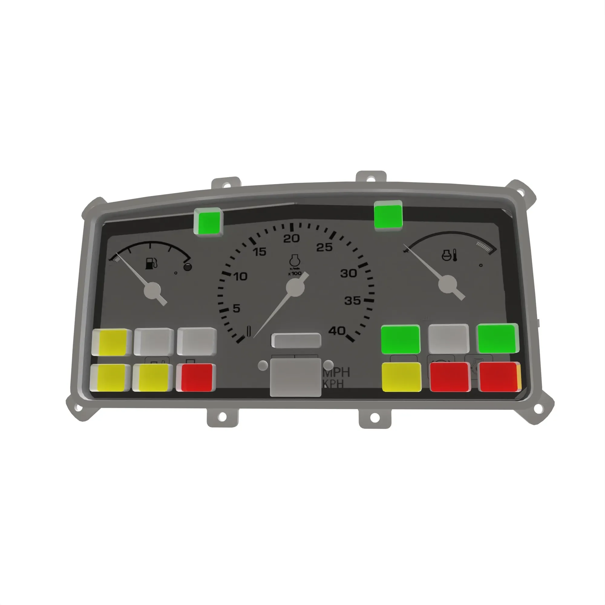 John Deere Instrument Cluster - TCA19583