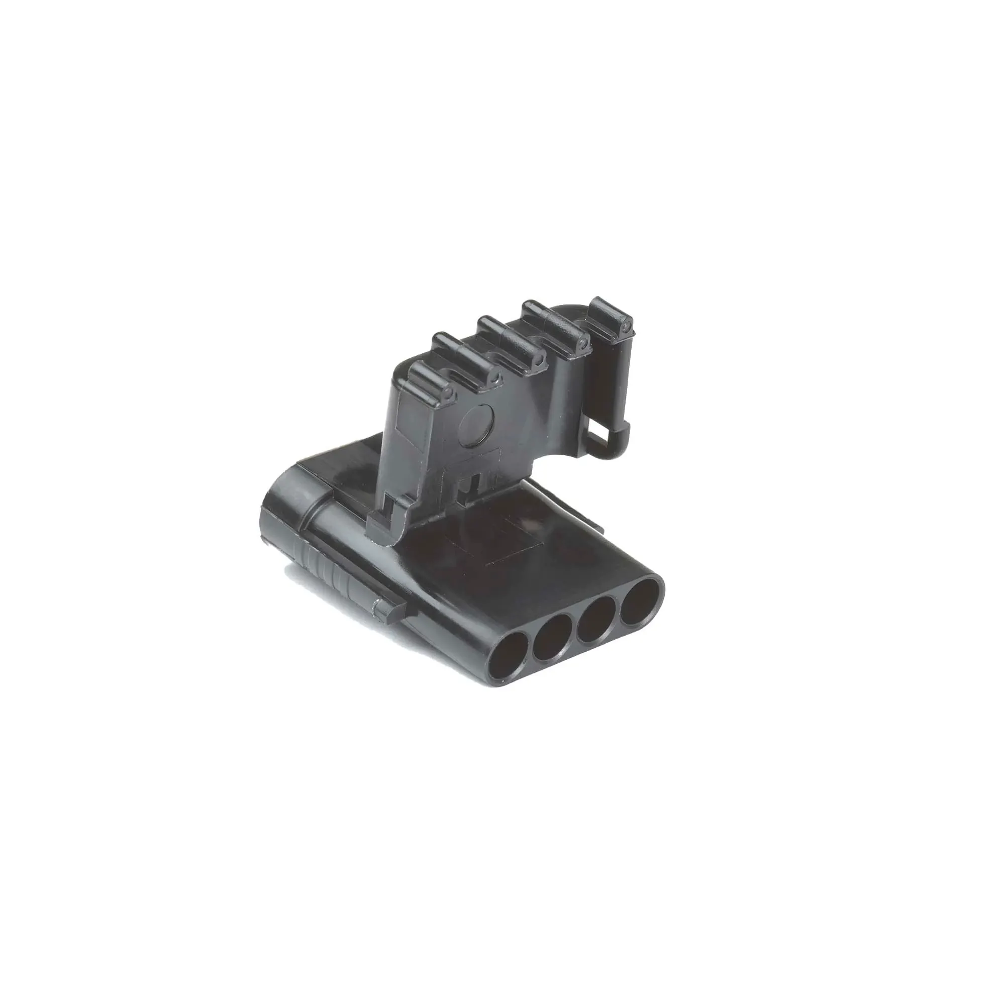 John Deere Black Electrical Connector Assembly, 4 Cavities - R78055