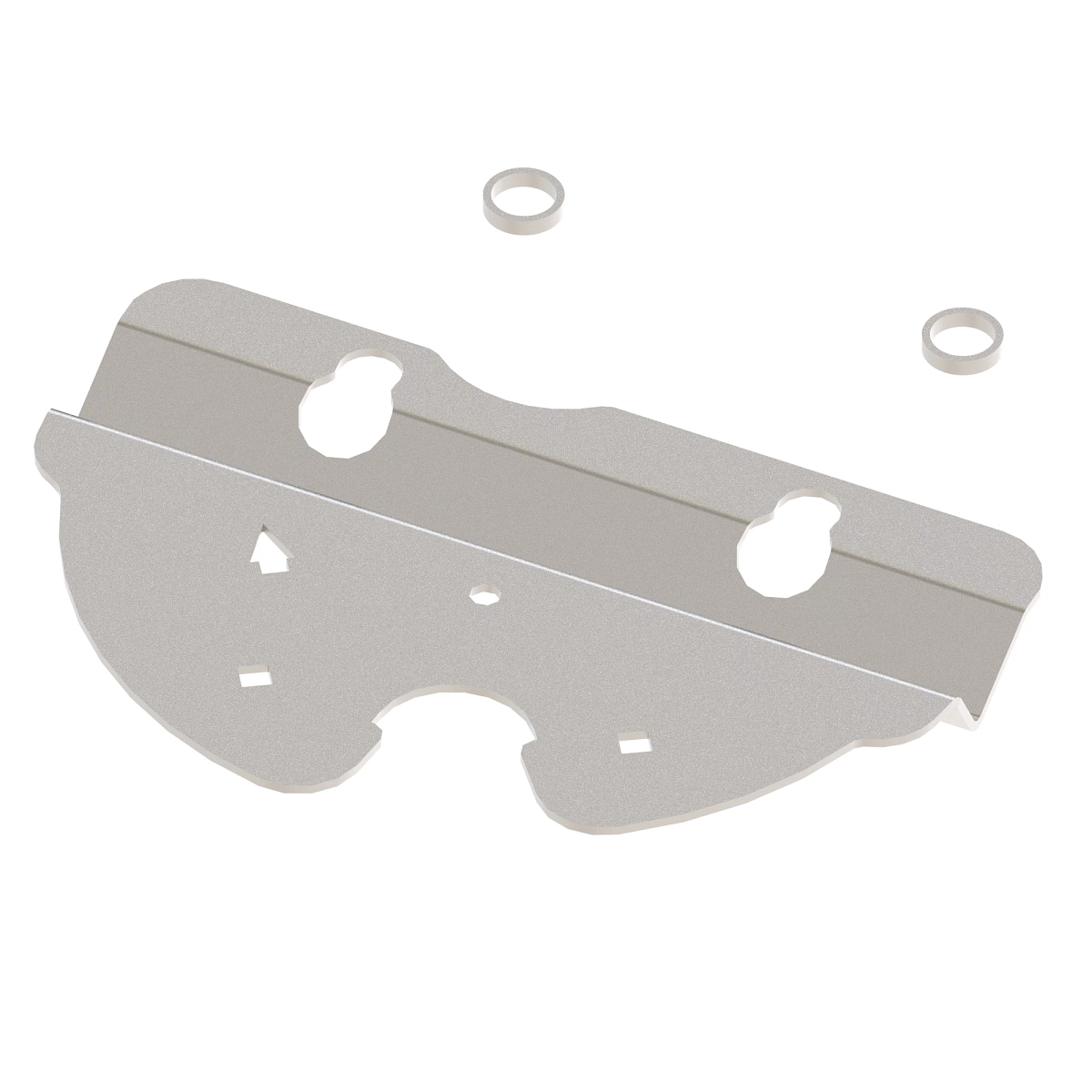 Plate Weldment, Mulch Insert Kit