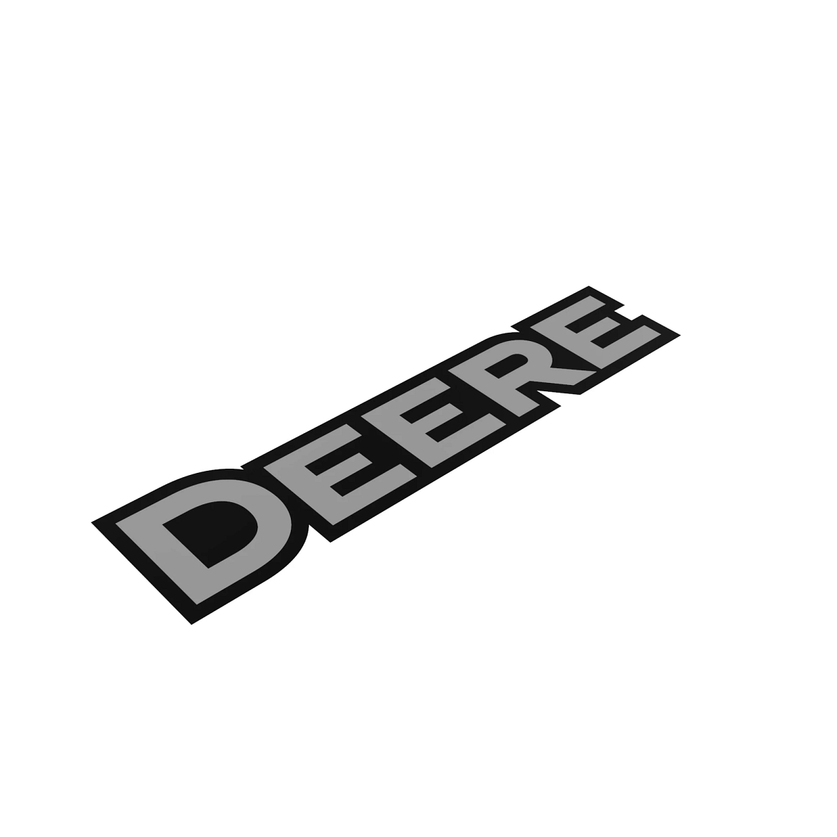 Label, Trademark, Bold Outline Logo
