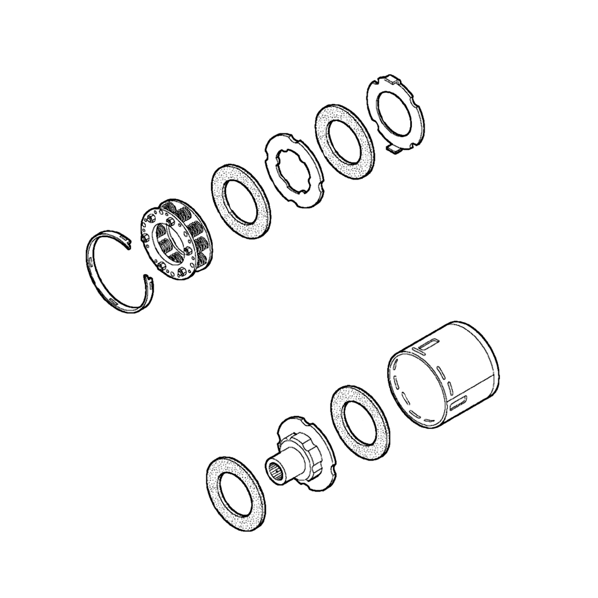 John Deere Friction Drive Clutch - LCA76350