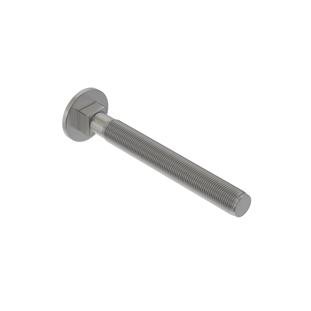 John Deere Round Head Square Neck Bolt, M8 X 75 - KK79642