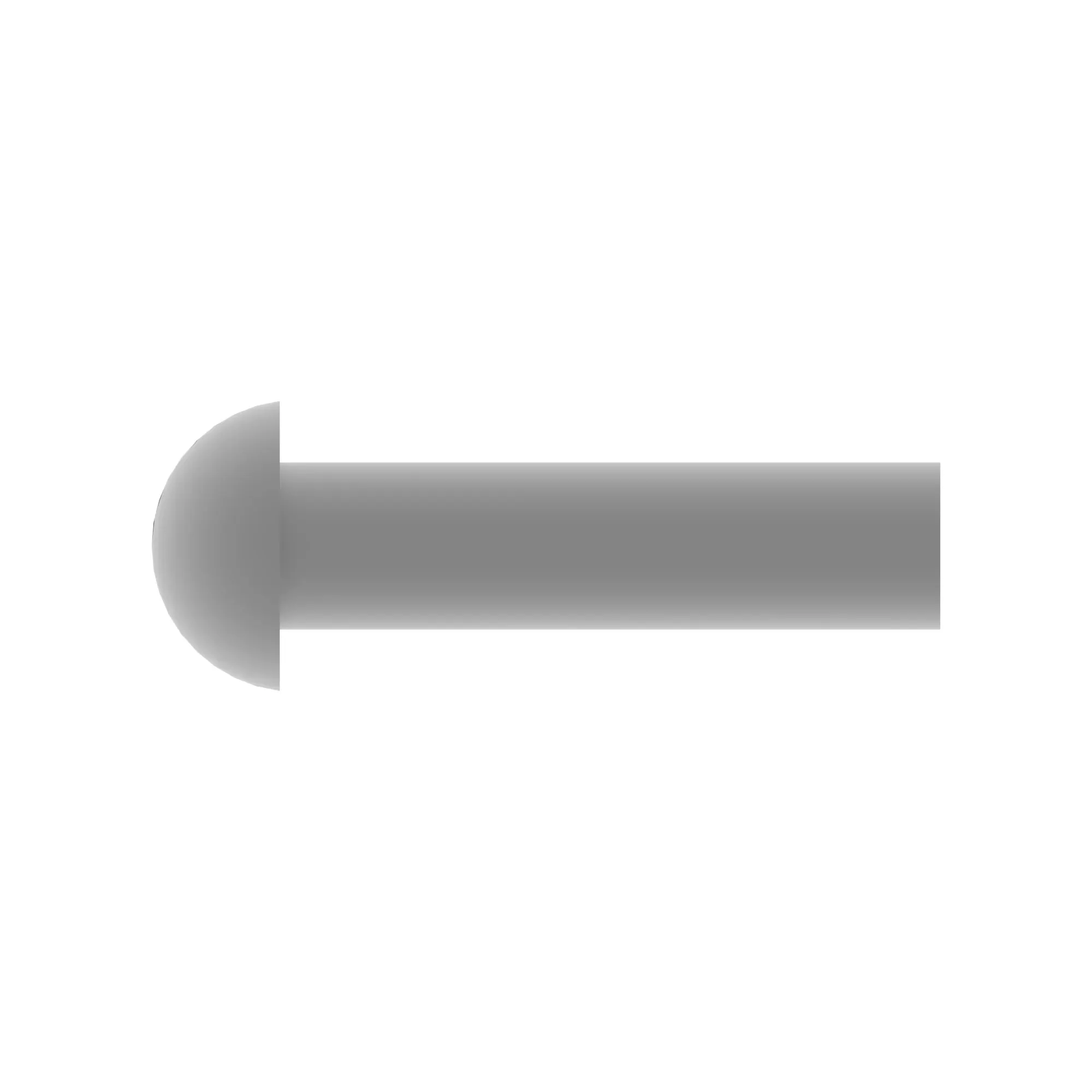 RIVET, SOLID, BUTTON HEAD