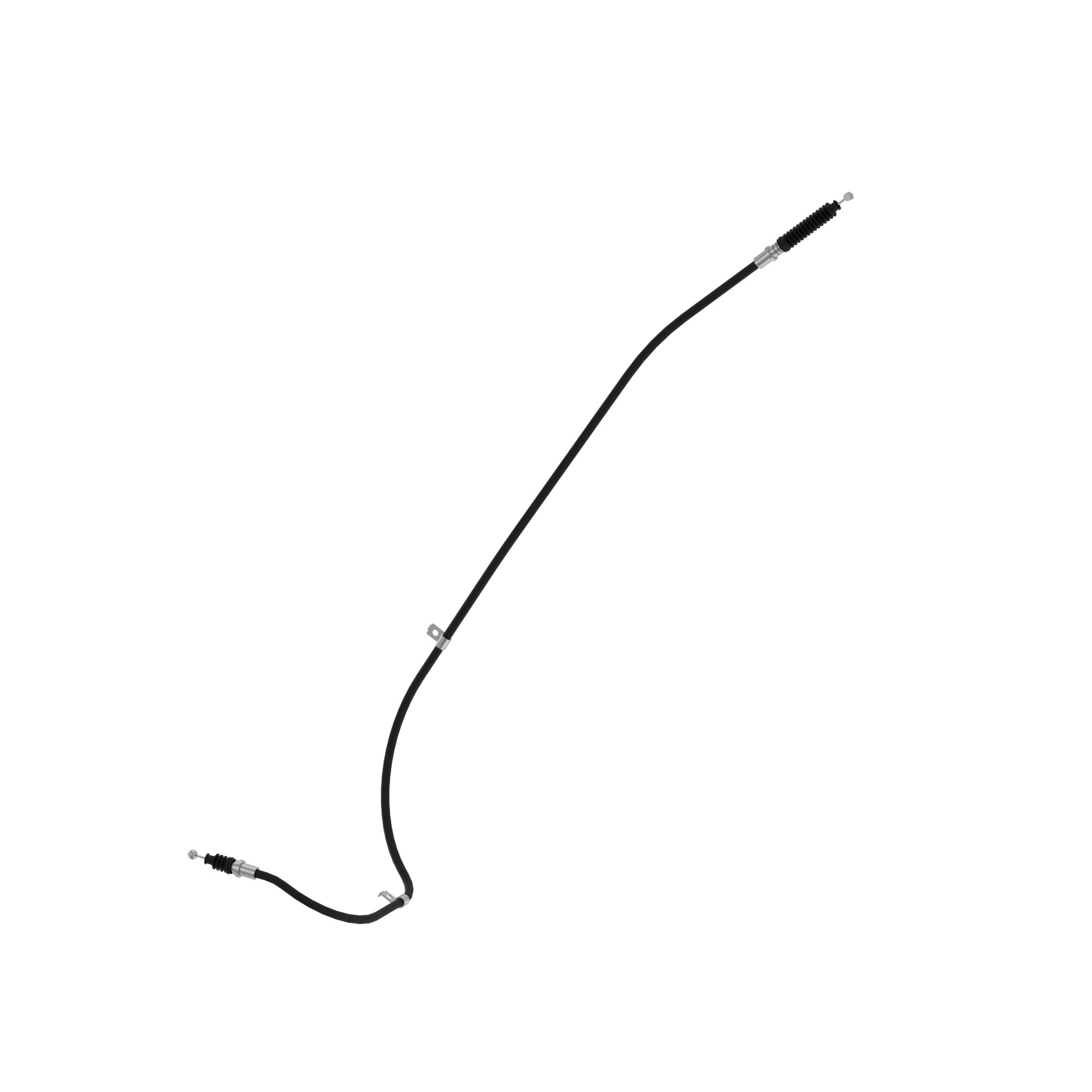 John Deere Left Side Park Brake Cable - AM137455