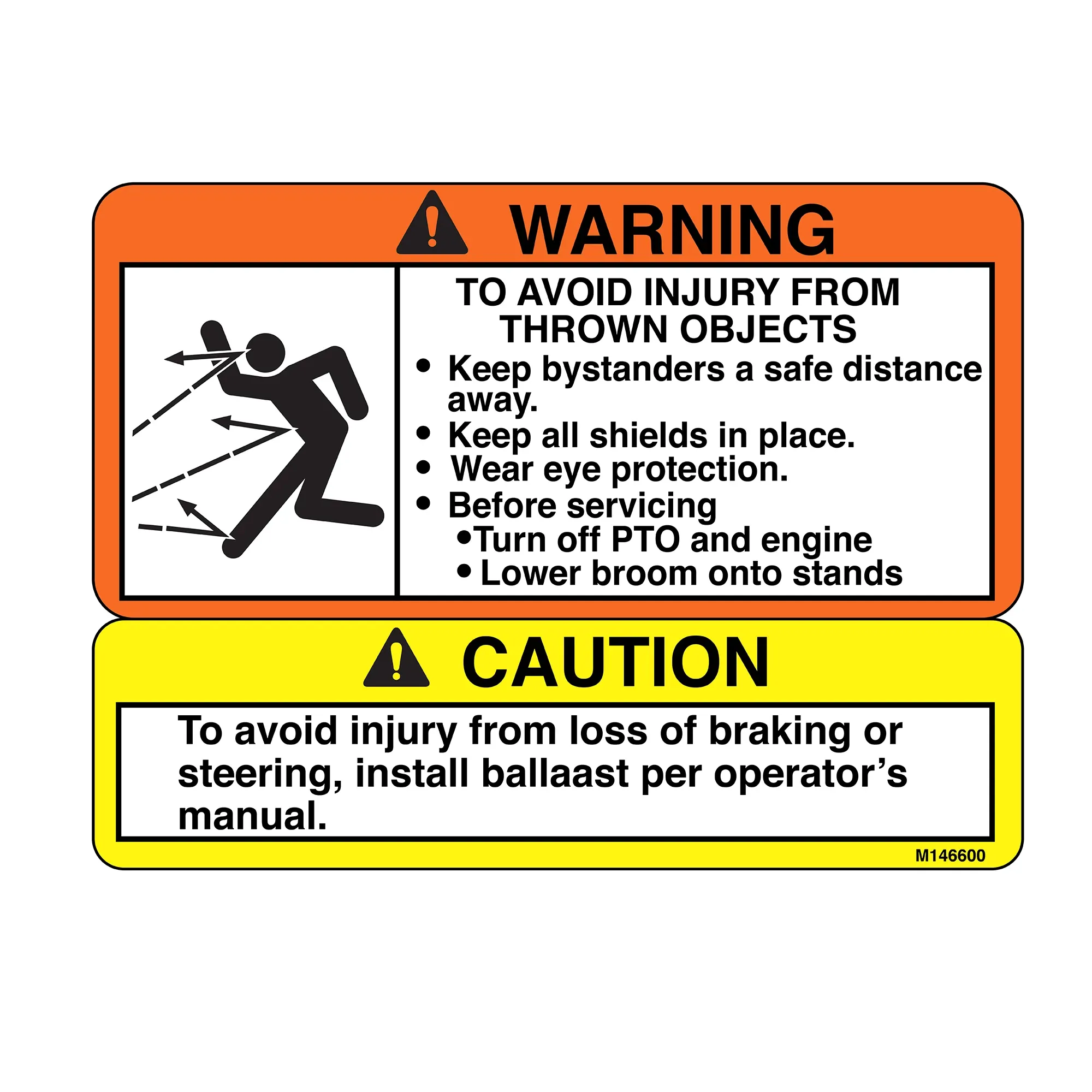 Label, Caution & Warning (Brooms)
